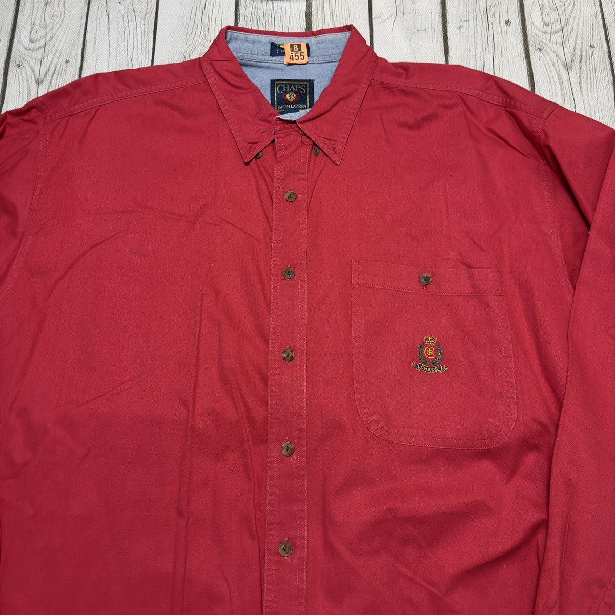 Chaps Ralph Lauren × Vintage Vintage Chaps Ralph Lauren shirt Size US XL / EU 56 / 4 - 3 Thumbnail