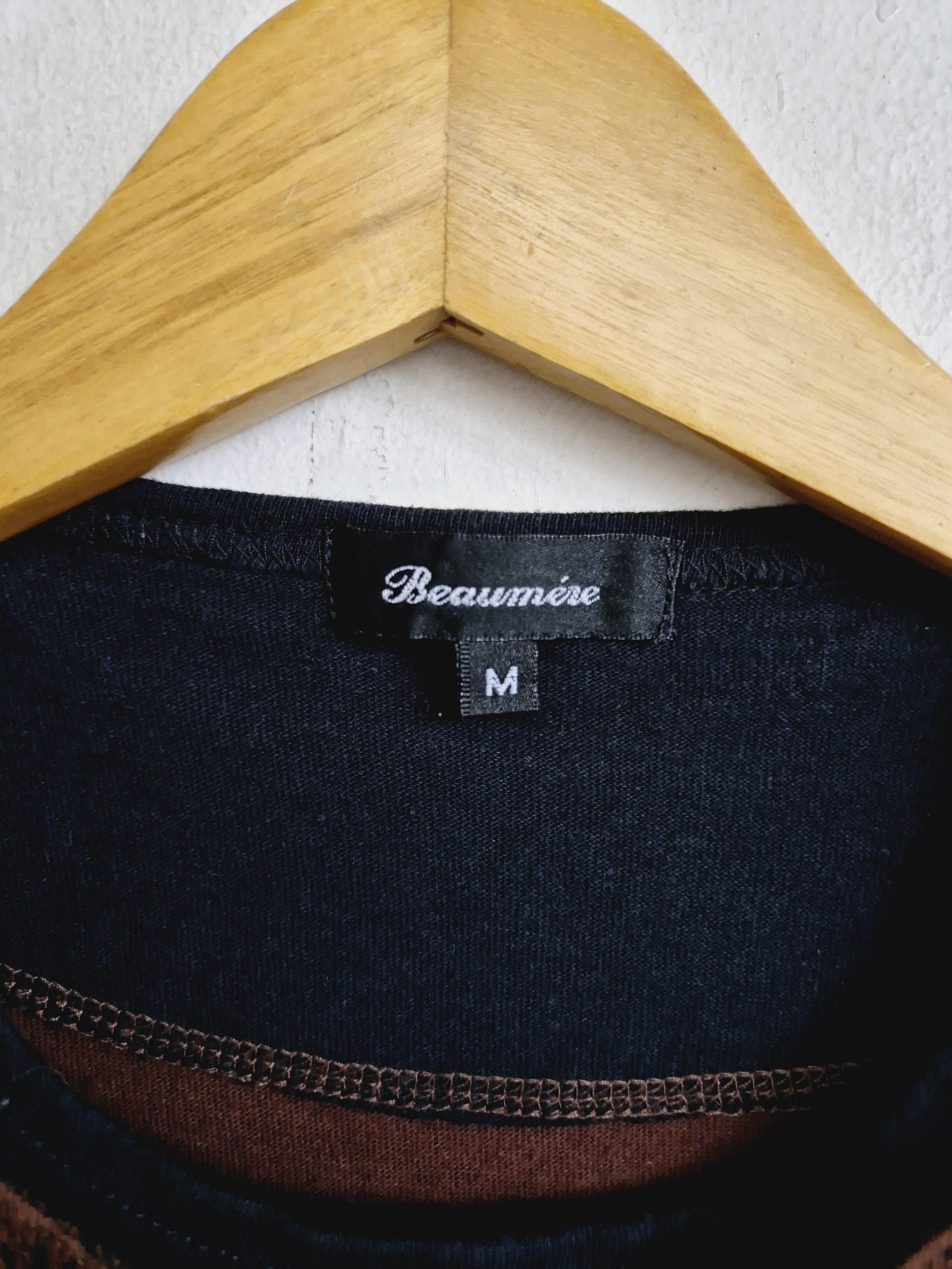 If Six Was Nine × Japanese Brand × Le Grande Bleu (L.G.B.) Beaumere Poem Gothic Skull Punk Double Layer T-Shirt Size US M / EU 48-50 / 2 - 4 Thumbnail