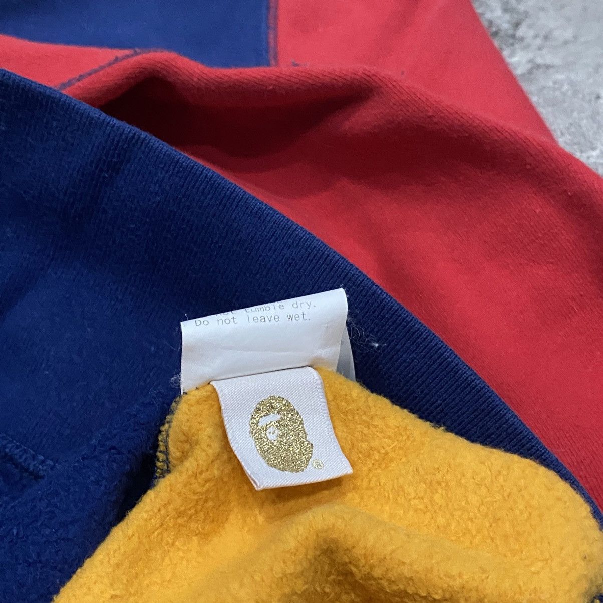 Bape Baby Milo BM Color Block Zip Hoodie Size US M / EU 48-50 / 2 - 6 Thumbnail