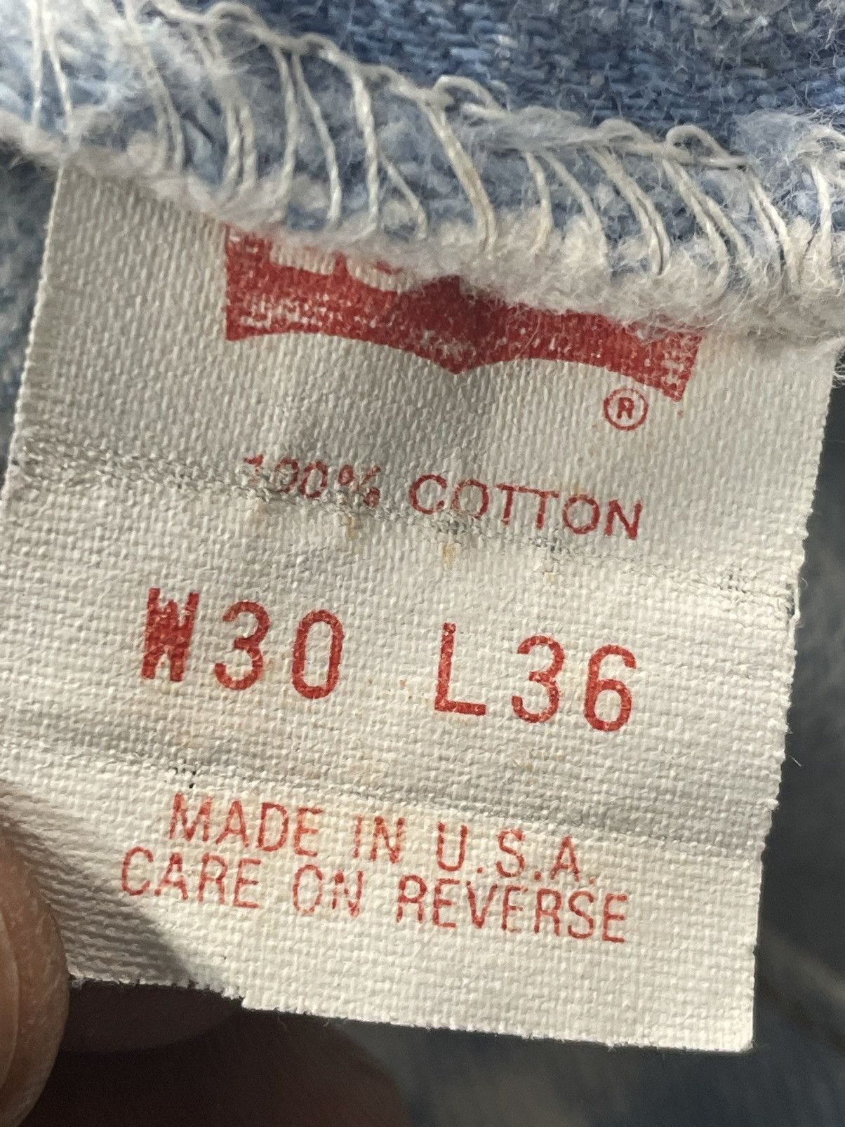 Levi's Vintage Levis 501 Acid Wash 90s Size US 29 - 6 Thumbnail