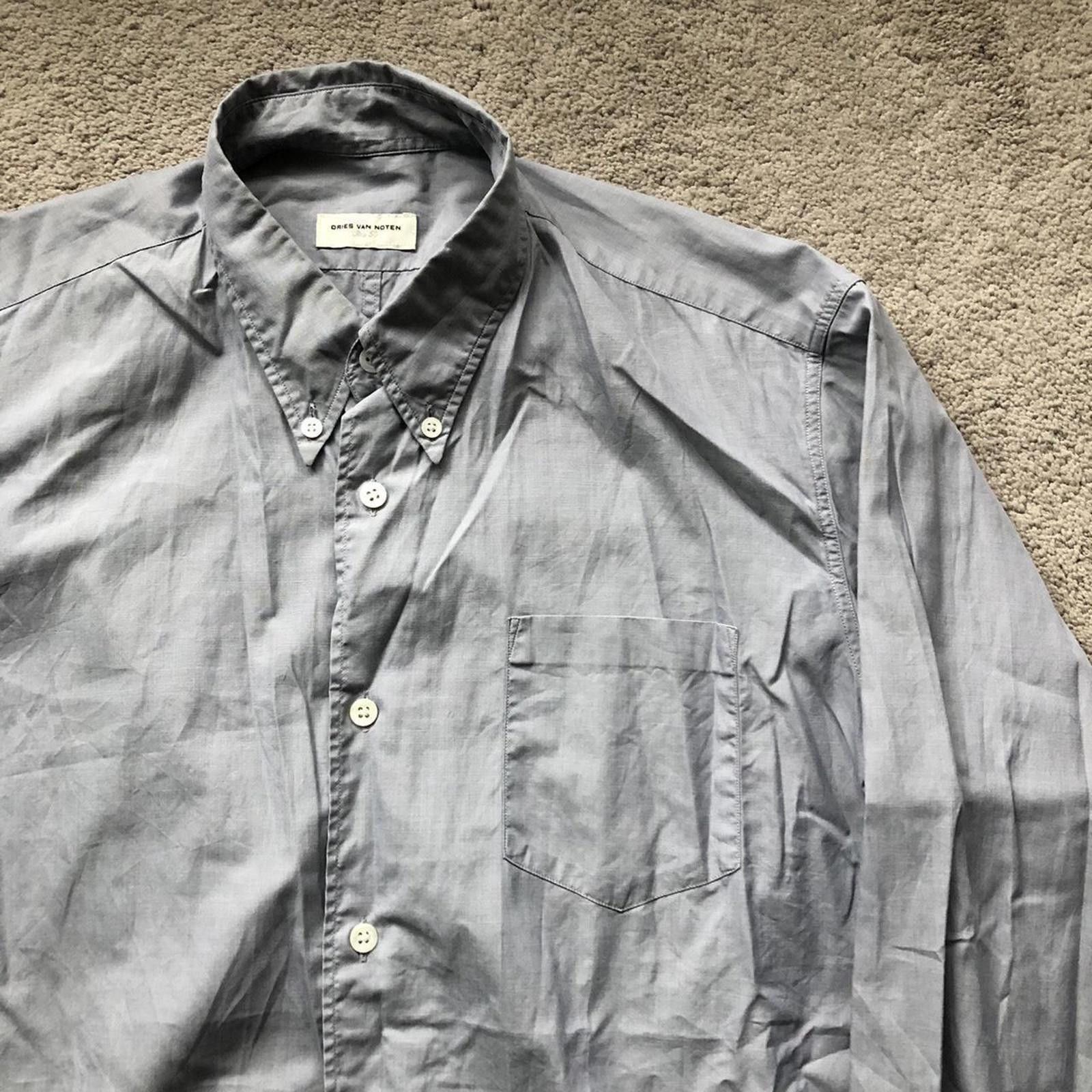 Dries Van Noten Dries Van Noten Button Up Shirt Size US M / EU 48-50 / 2 - 2 Thumbnail