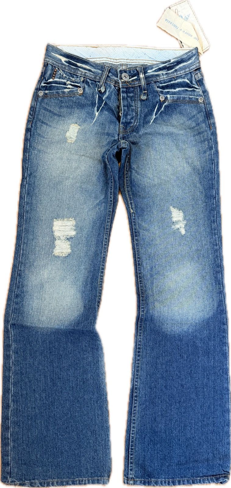 Replay Tagged Replay Flared Jeans Size 28" / US 6 / IT 42 - 4 Thumbnail