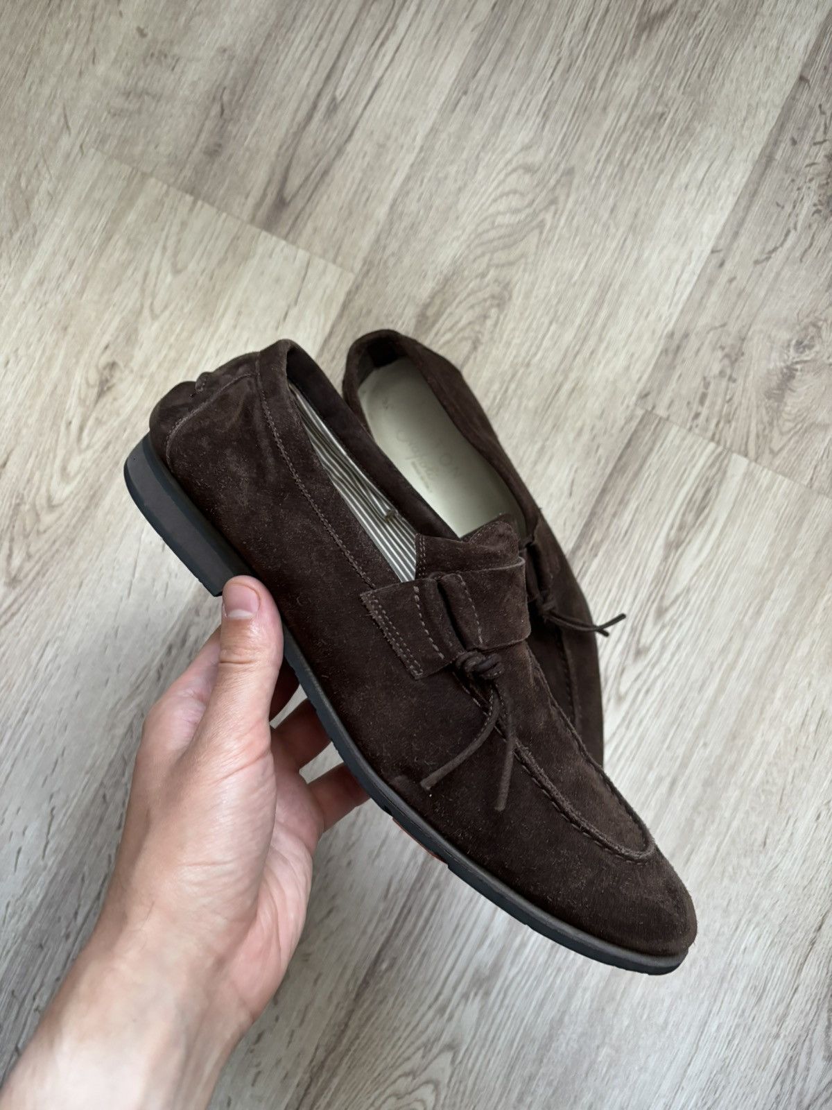 Kiton Kiton Suede Loafers UK 8.5 / EU 43 – Made in Italy Handmade Size US 9.5 / EU 42-43 - 9 Thumbnail
