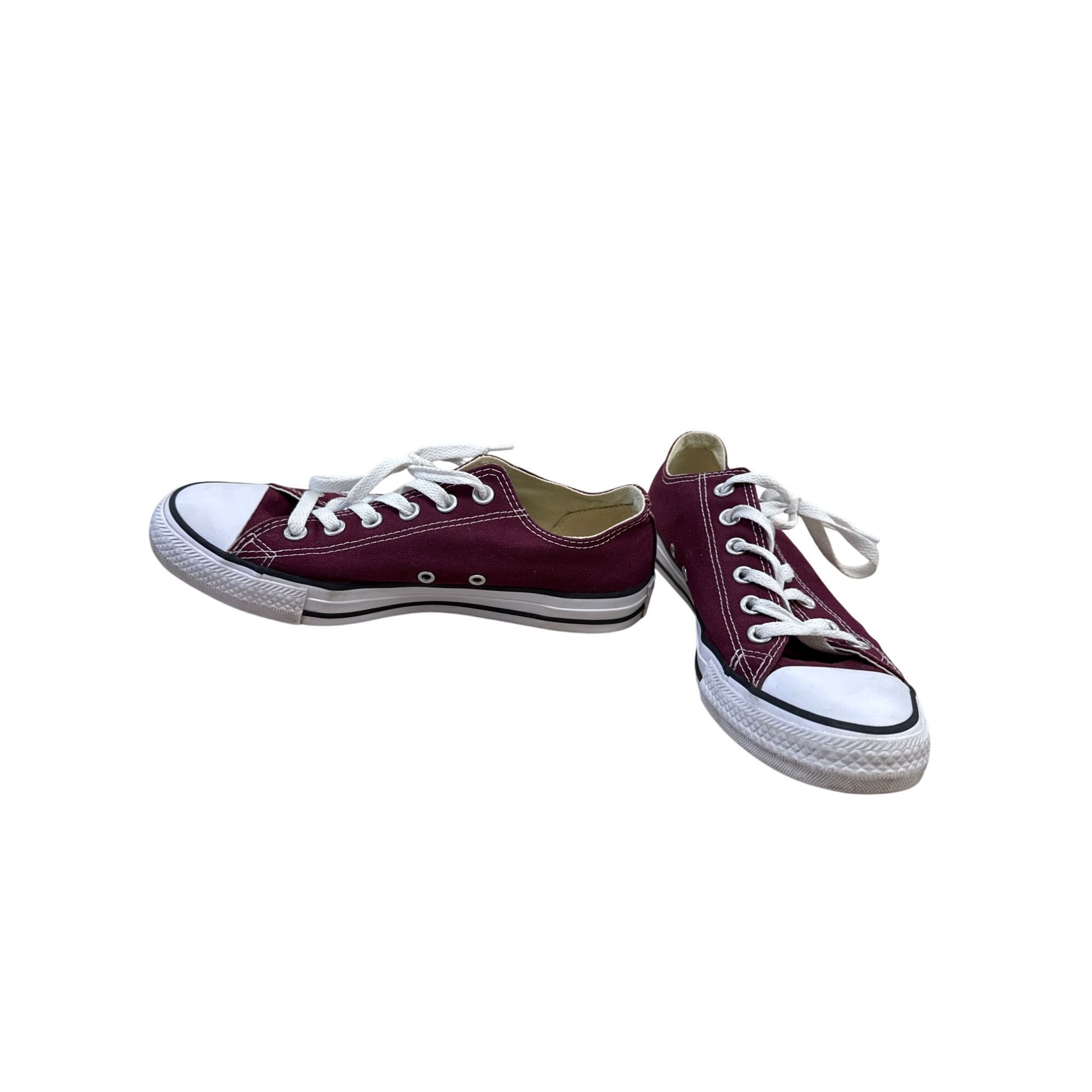 Converse Converse All Star Low Top Sneakers Unisex Size M7/W9 Red Whi Size US 7 / EU 40 - 2 Thumbnail