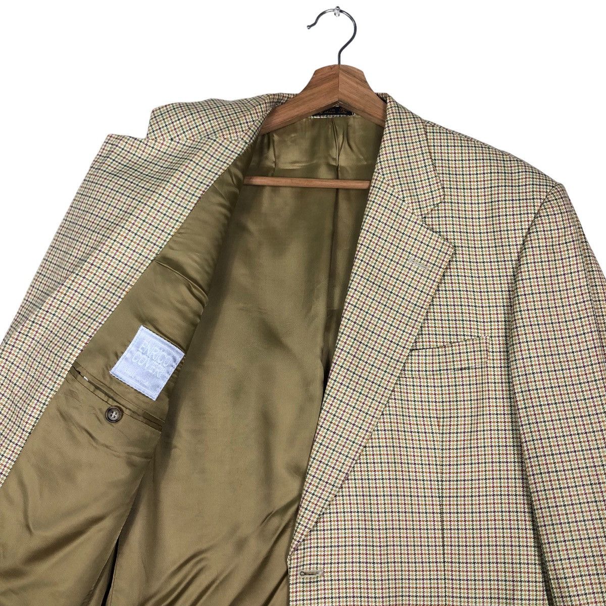 Enrico Coveri 🔥Vintage Wool Jacket Enrico Coveri Made in Italy Size US M / EU 48-50 / 2 - 10 Thumbnail
