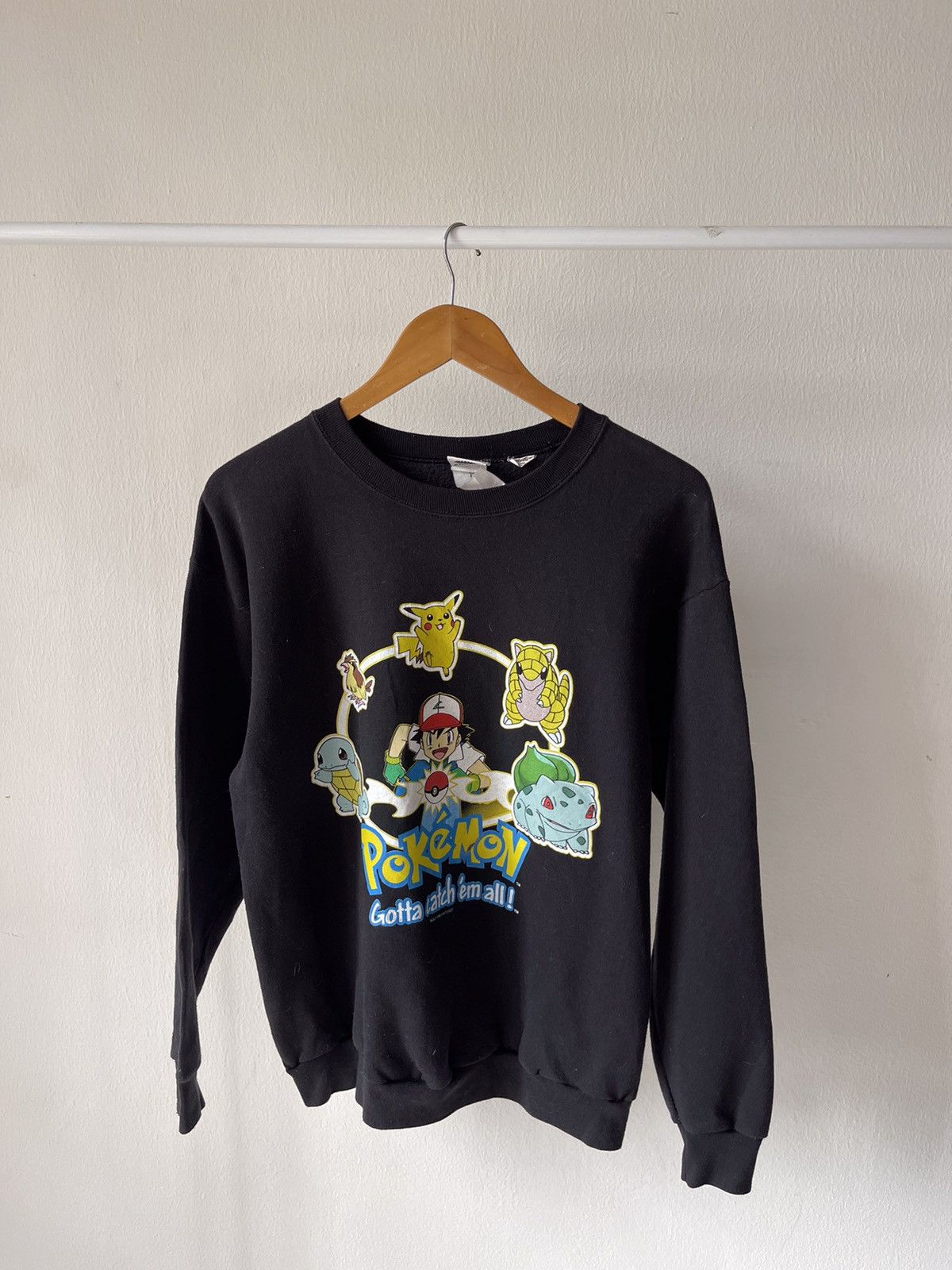 Cartoon Network × Pokemon 1999 Pokemon Nintendo Ash ‘Gotta Catch Em All Sweatshirt Size US M / EU 48-50 / 2 - 3 Thumbnail