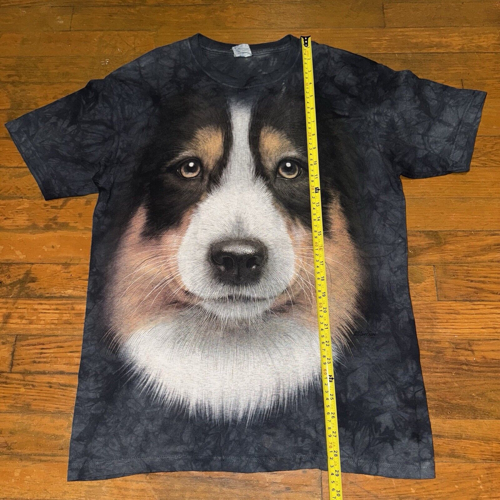 The Mountain Vintage Y2K 2000 The Mountain Border Collie shirt Size US L / EU 52-54 / 3 - 4 Thumbnail