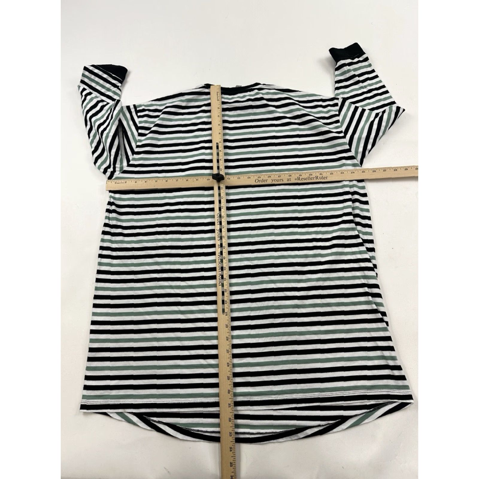 Asos ASOS Dress Shirt Dress Maternity Womens 6 Striped Long Sleeve Oversized Multicolor Knee Length Womens Size M / US 6-8 / IT 42-44 - 3 Thumbnail