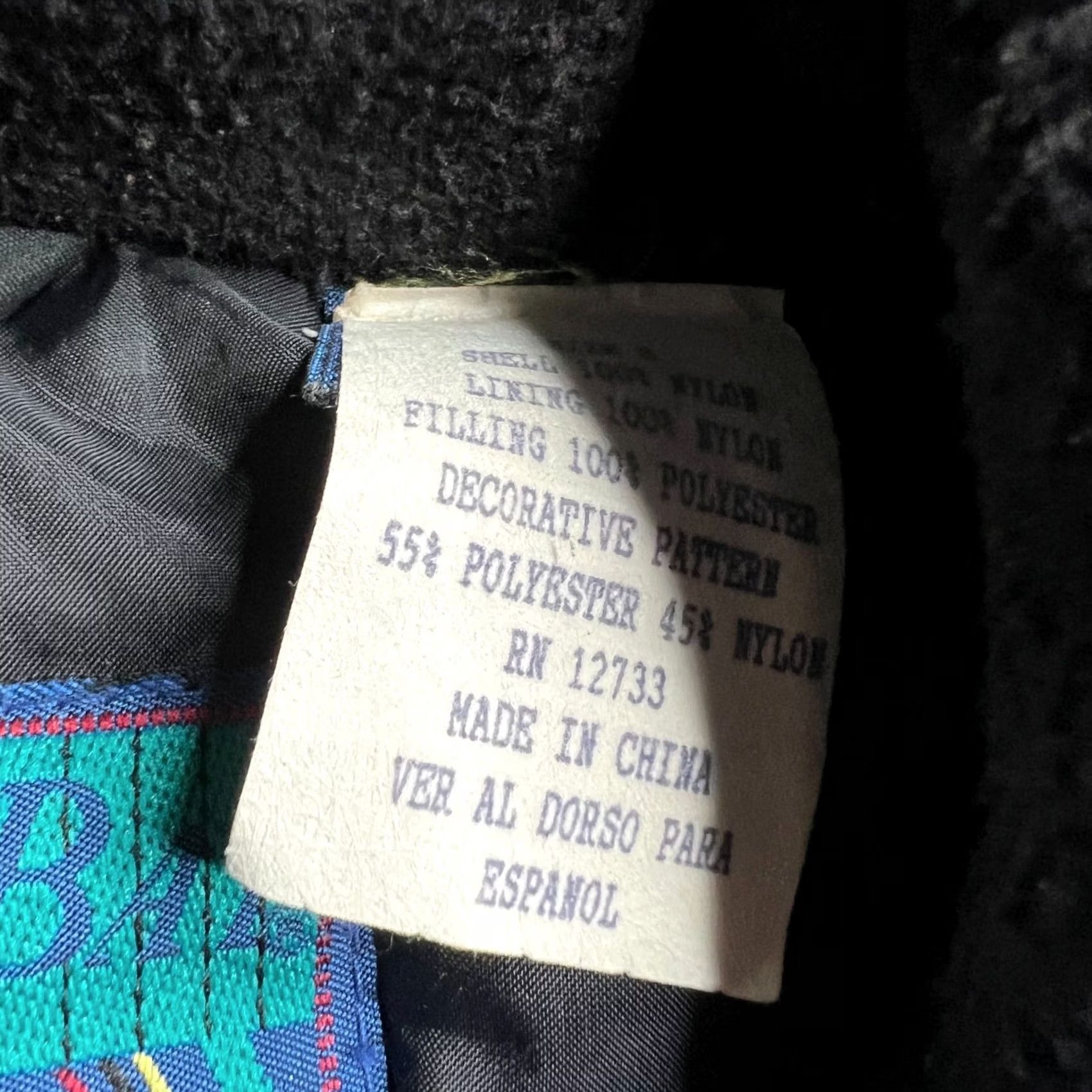 Vintage VINTAGE St. Johns Bay Outdoorsman Ski Jacket Black Blue Nylon Insulated Mens Size US L / EU 52-54 / 3 - 5 Thumbnail
