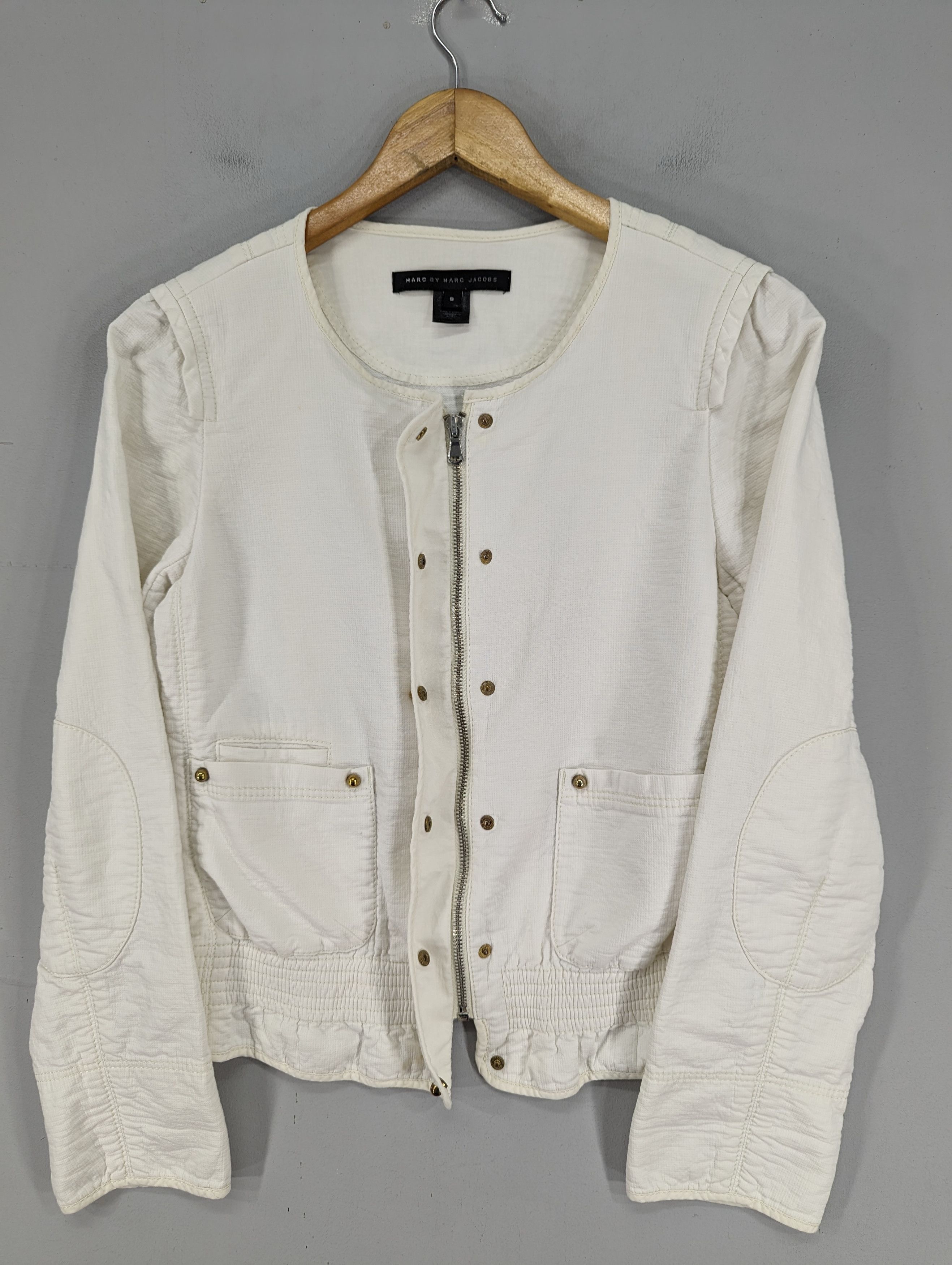 Marc Jacobs 🔥RARE🔥Marc By Marc Jacobs Short Zipper Jacket Size S / US 4 / IT 40 - 9 Thumbnail