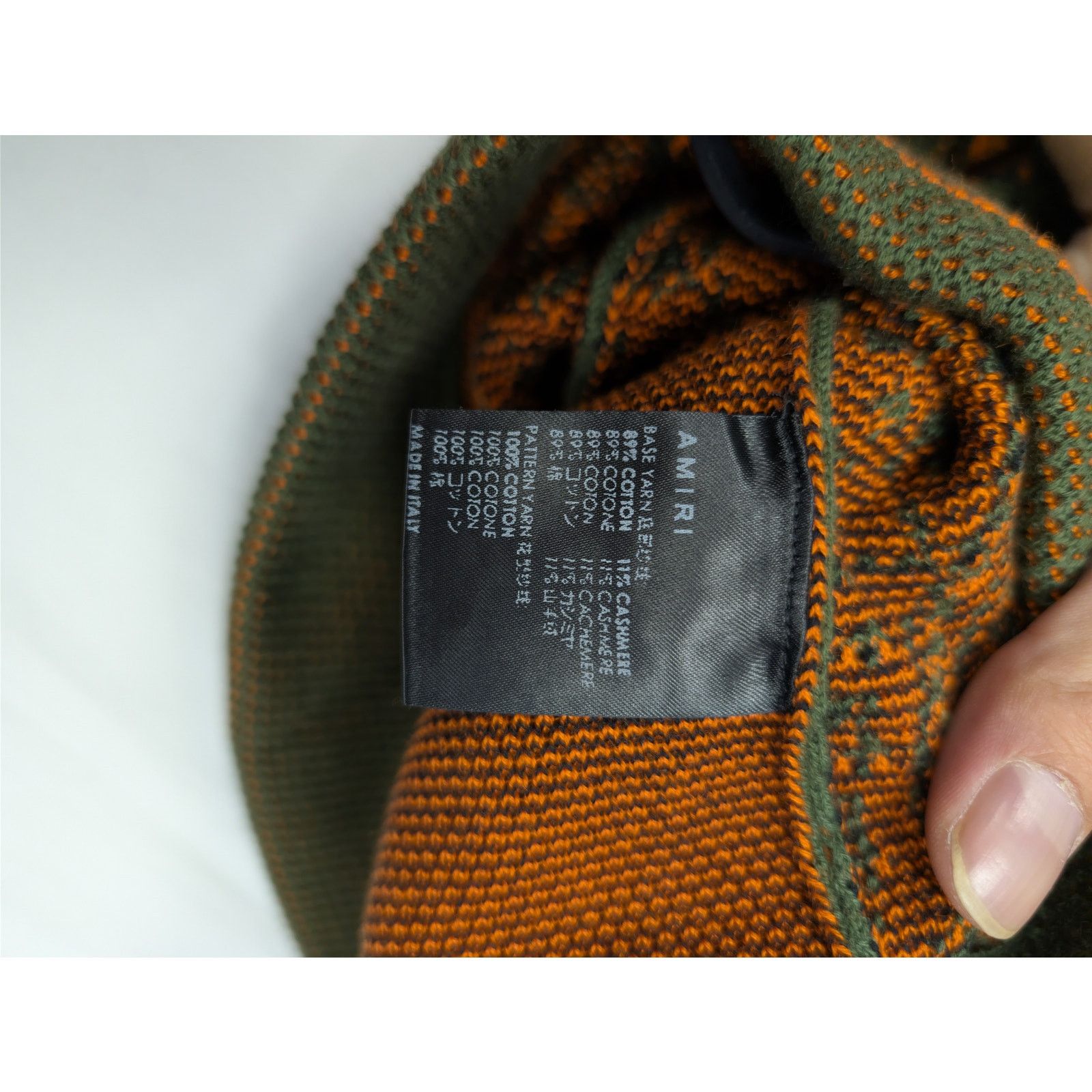 Amiri o1rshd1 Q:2 / Bandana B-Ball Sweatpants in Green/Orange Size US 32 / EU 48 - 17 Thumbnail