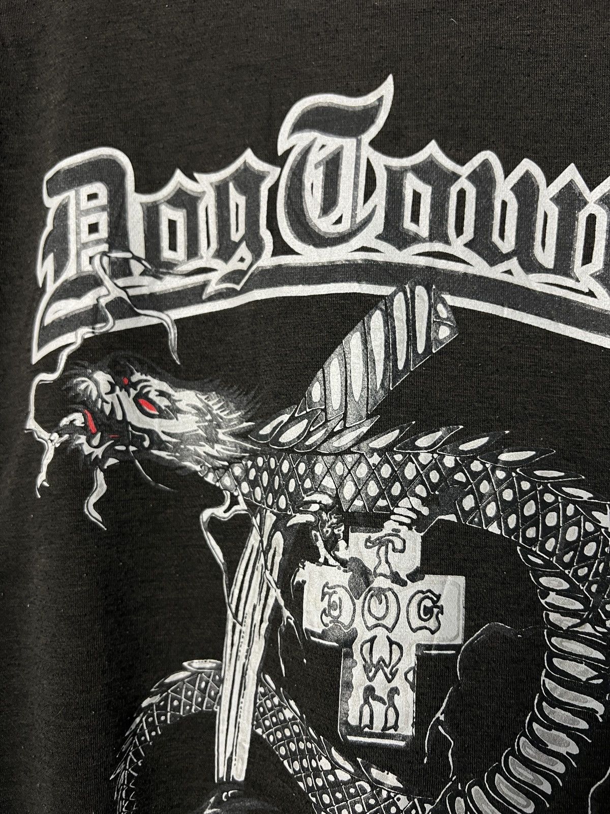 Dogtown × Japanese Brand × Vintage Vintage Dogtown Sukajan Black Dragon Y2K Size US L / EU 52-54 / 3 - 15 Thumbnail