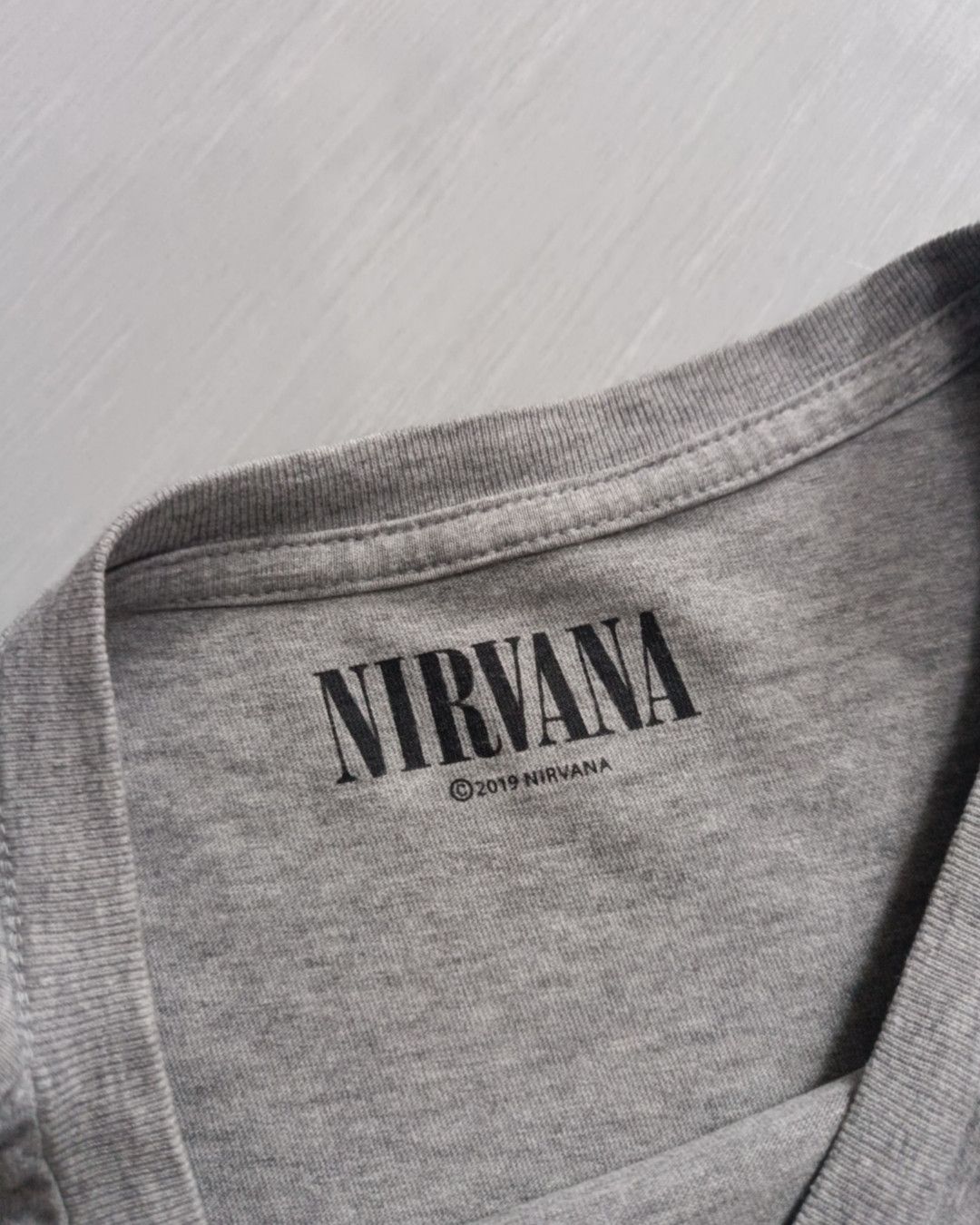 Band Tees × GU × Nirvana GU Collabs Nirvana Happy Face T-Shirt Size US M / EU 48-50 / 2 - 3 Thumbnail