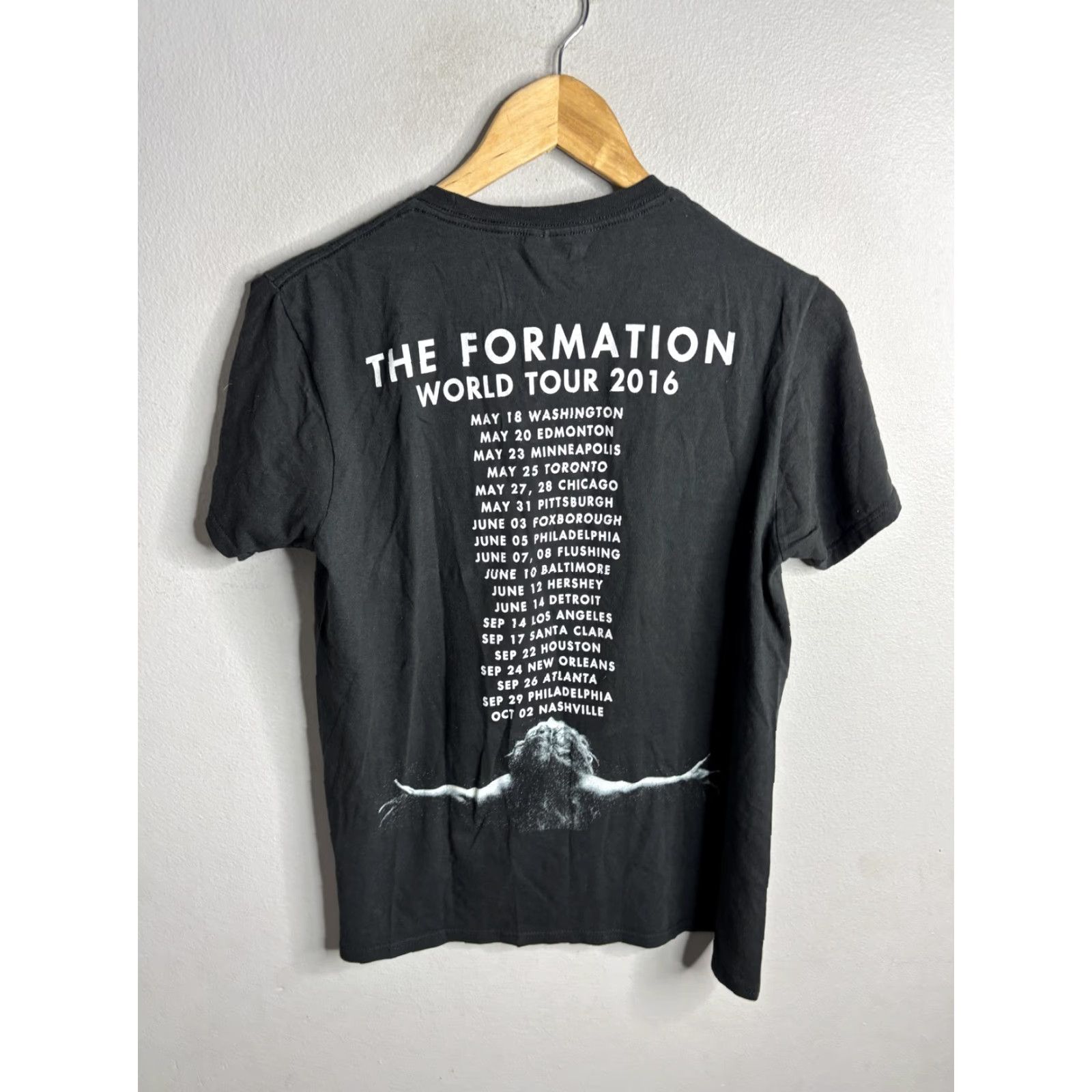 Delta Beyonce Shirt Mens M Black Formation World Tour 2016 Graphic T-Shirt Delta Size US M / EU 48-50 / 2 - 4 Thumbnail