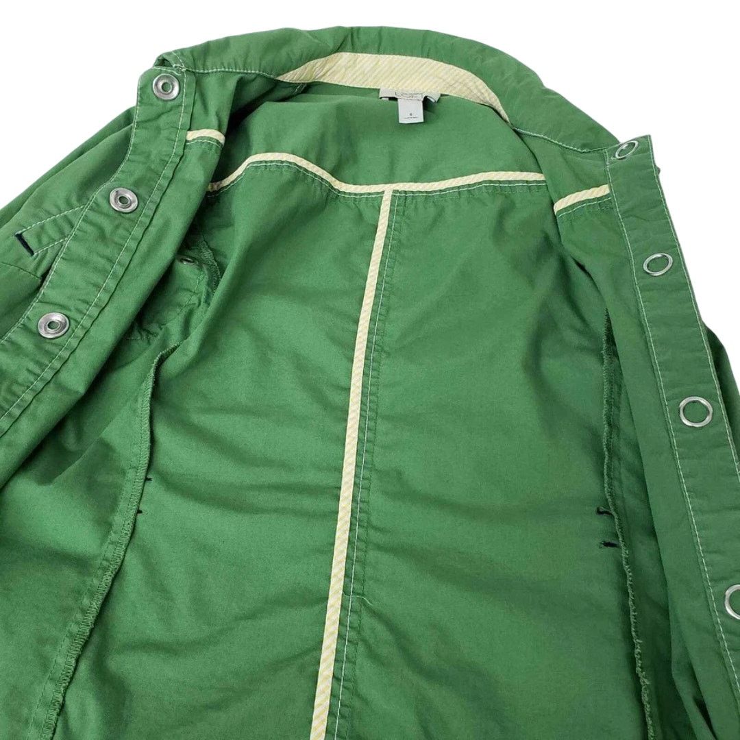 Loft × Vintage Ann Taylor LOFT Jacket Safari Utility Style Snap Closure y2k Size M / US 6-8 / IT 42-44 - 11 Thumbnail
