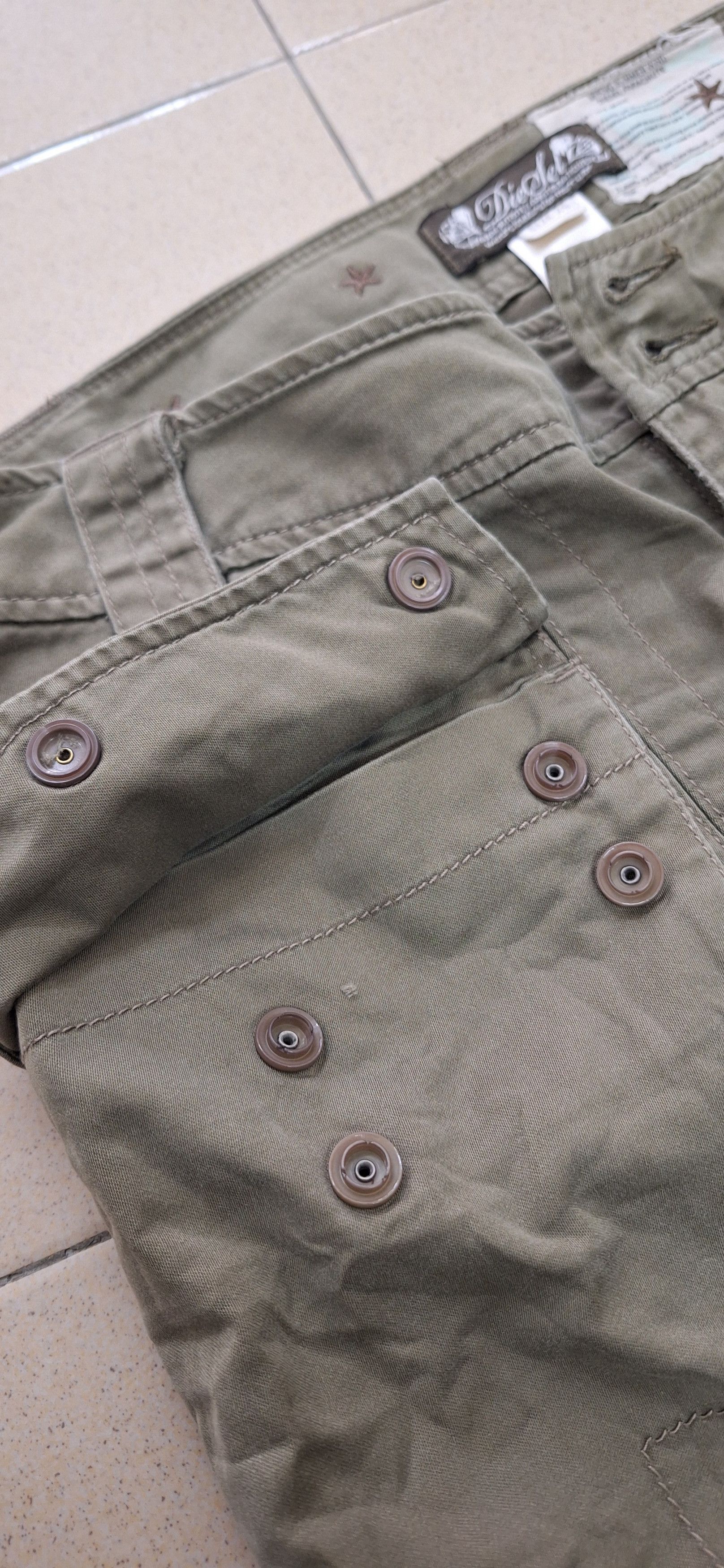 Diesel Vintage Diesel Spring Summer Parachute Trousers Pants Size US 29 - 10 Thumbnail