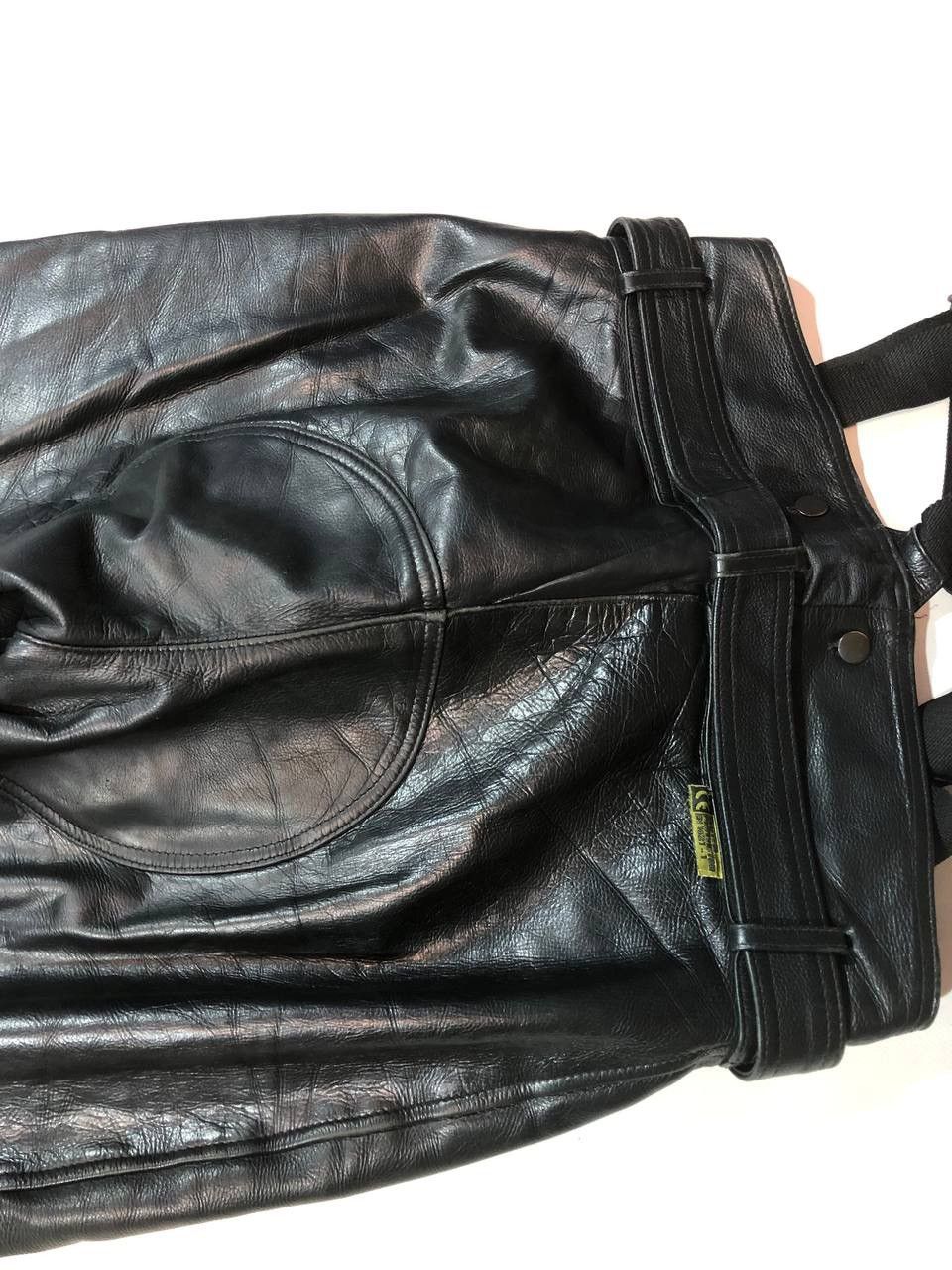Genuine Leather Avangarde Racing Moto Biker Leather Overall Pants Size US 34 / EU 50 - 9 Thumbnail