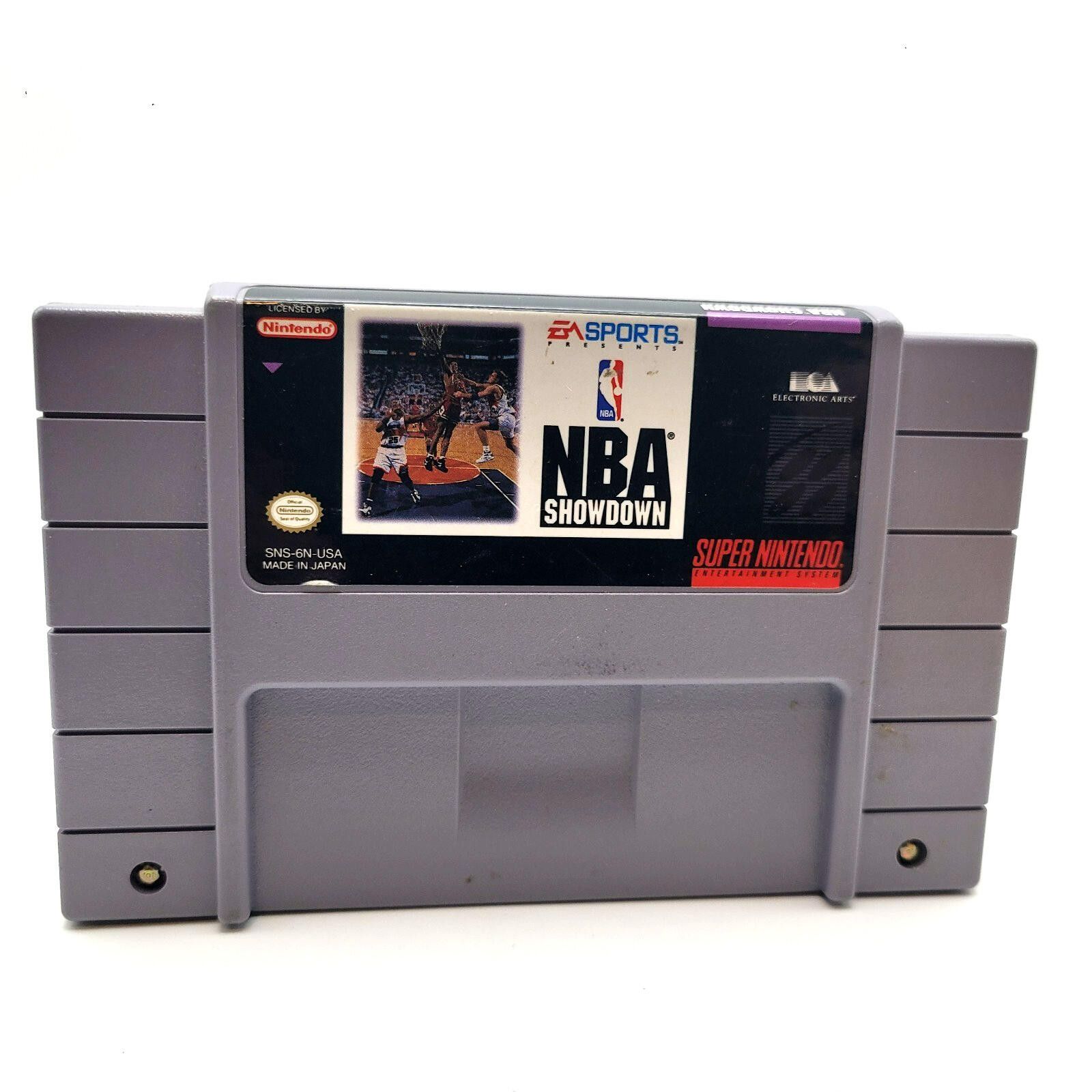 Other NBA Showdown (Super Nintendo SNES) Game Cartridge Size ONE SIZE - 1 Thumbnail