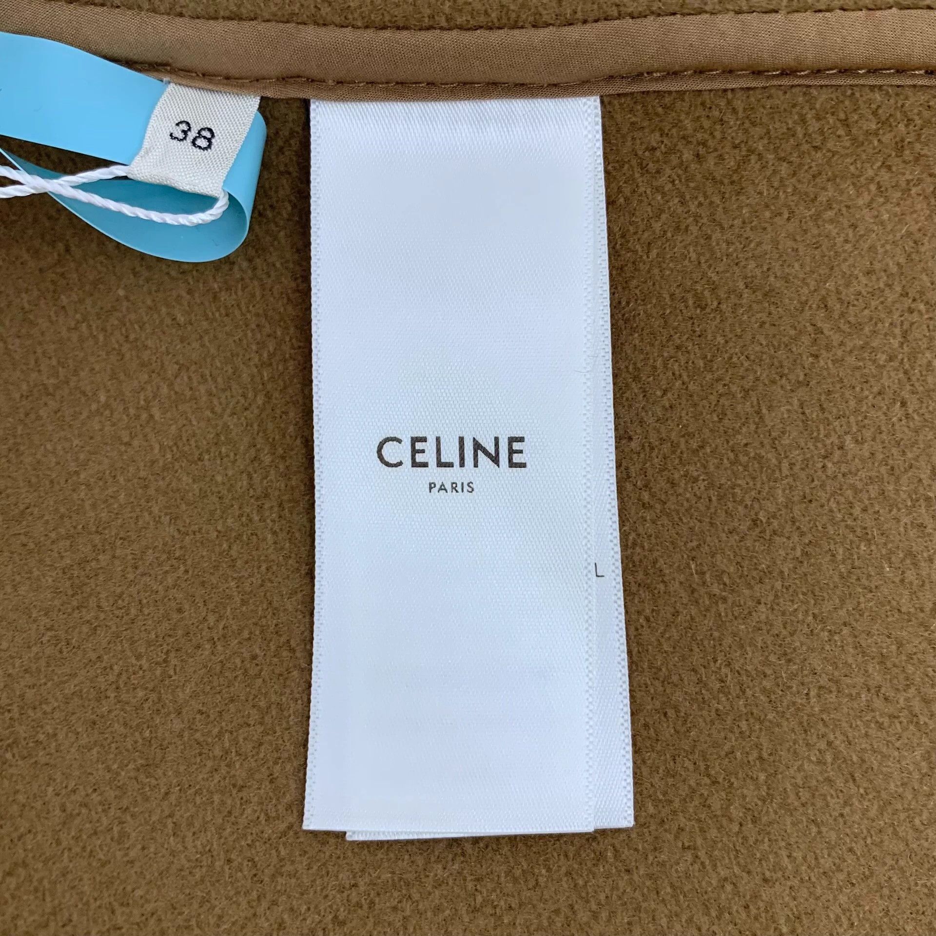 Celine Celine Hooded Long-Sleeved Bathrobe-Style Belted Coat, Size S / US 4 / IT 40 - 7 Thumbnail