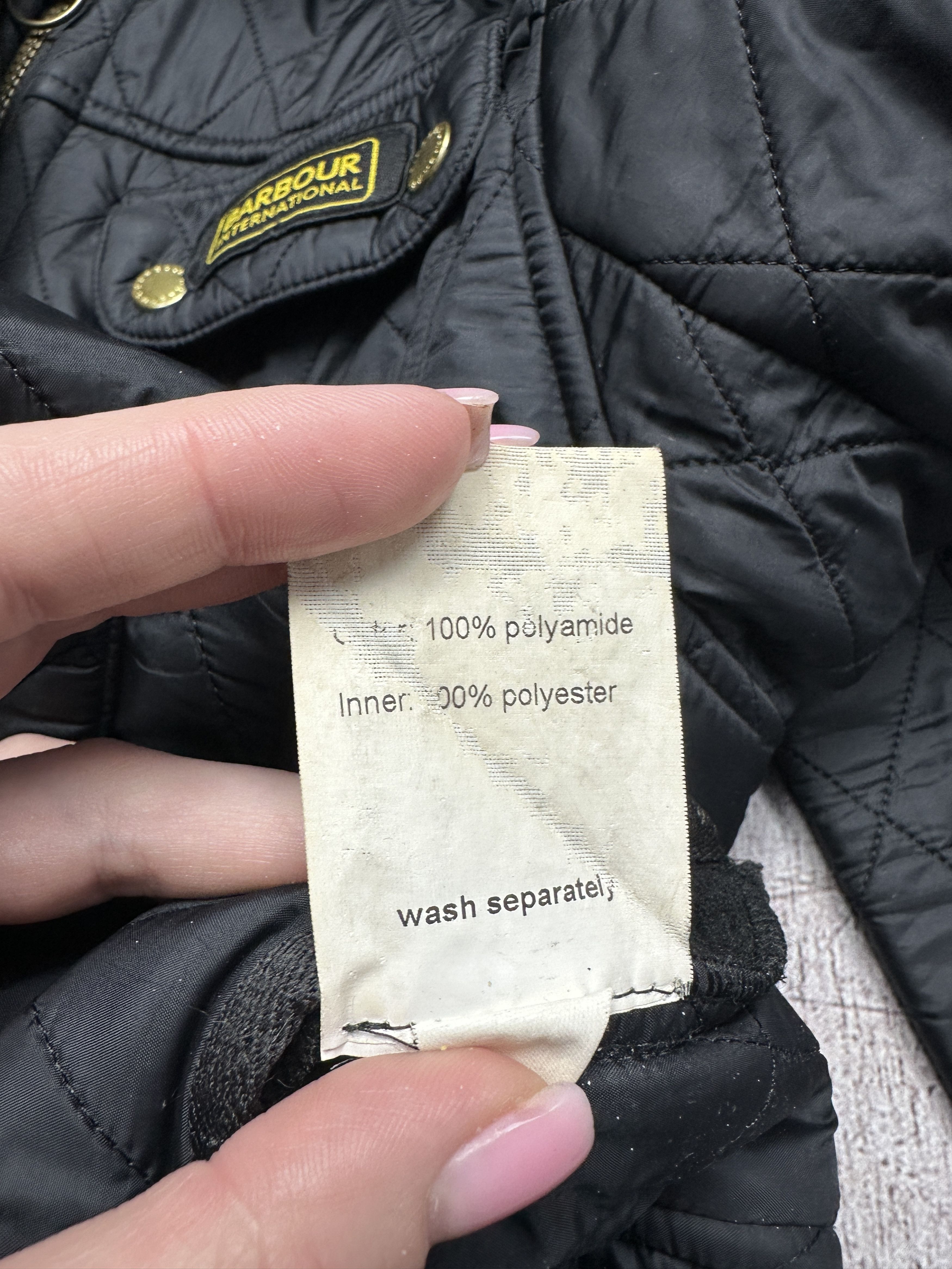 Barbour × Vintage Barbour International Womens Polarquilt Quilted Jacket Size XL / US 12-14 / IT 48-50 - 9 Thumbnail