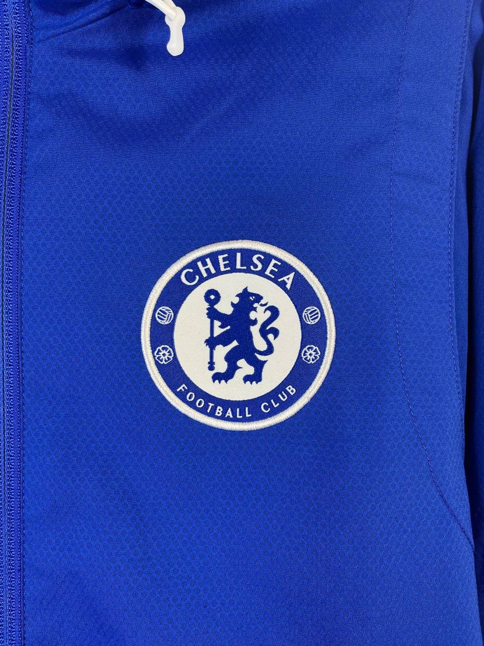 Adidas CHELSEA FC ADIDAS CLIMALITE JACKET HOODED WINDBREAKER Sz S Size US S / EU 44-46 / 1 - 2 Thumbnail
