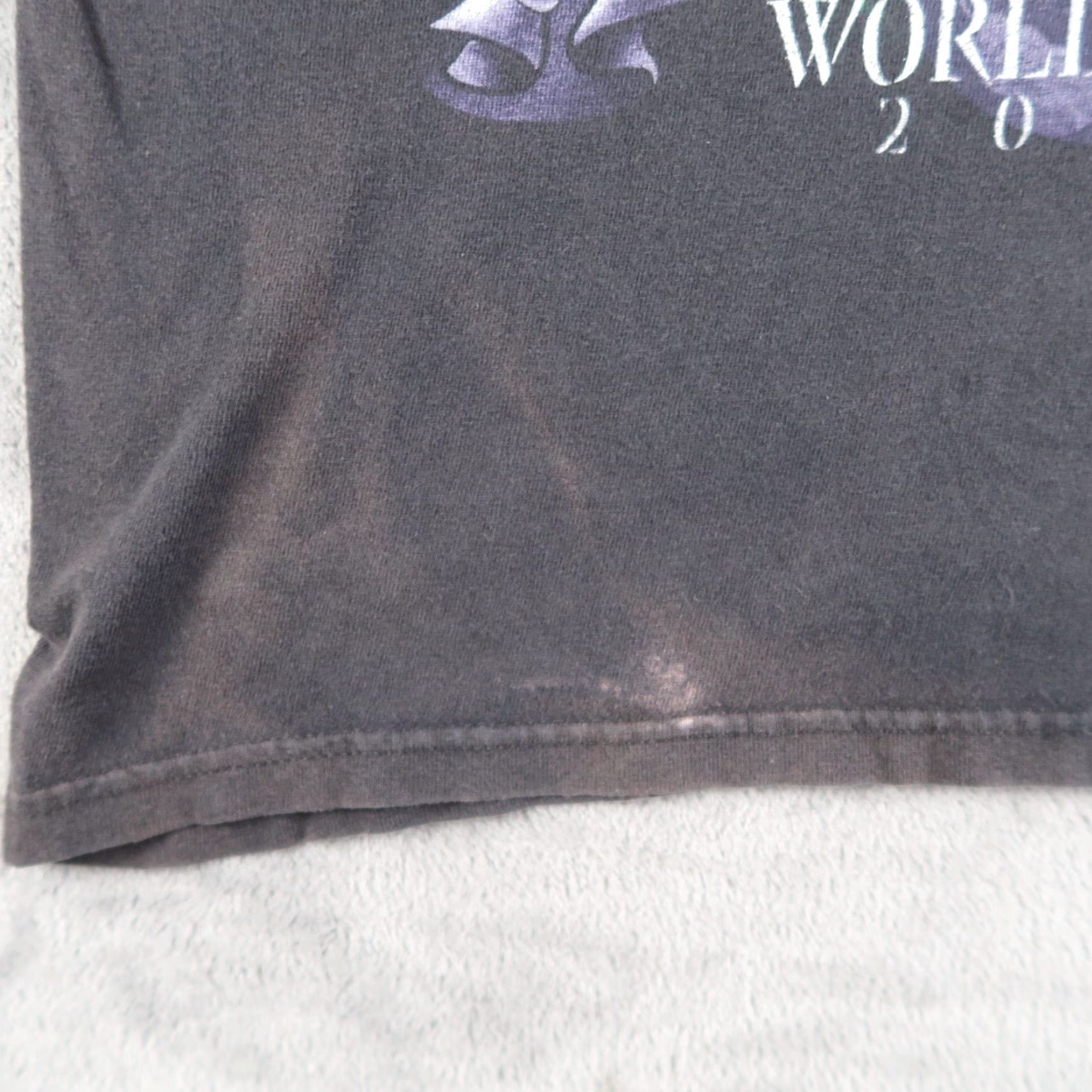 Anvil 2010 Scorpions Get your Sting and Blackout World Tour Graphic T Shirt M Black Mens Shirt Graphic Print Band Music 2010s Size US M / EU 48-50 / 2 - 4 Thumbnail