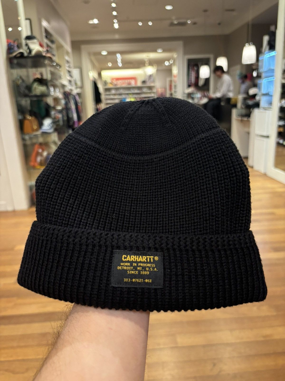 Carhartt Carhartt Wip Carhartt WIP Truman Beanie Black Grailed