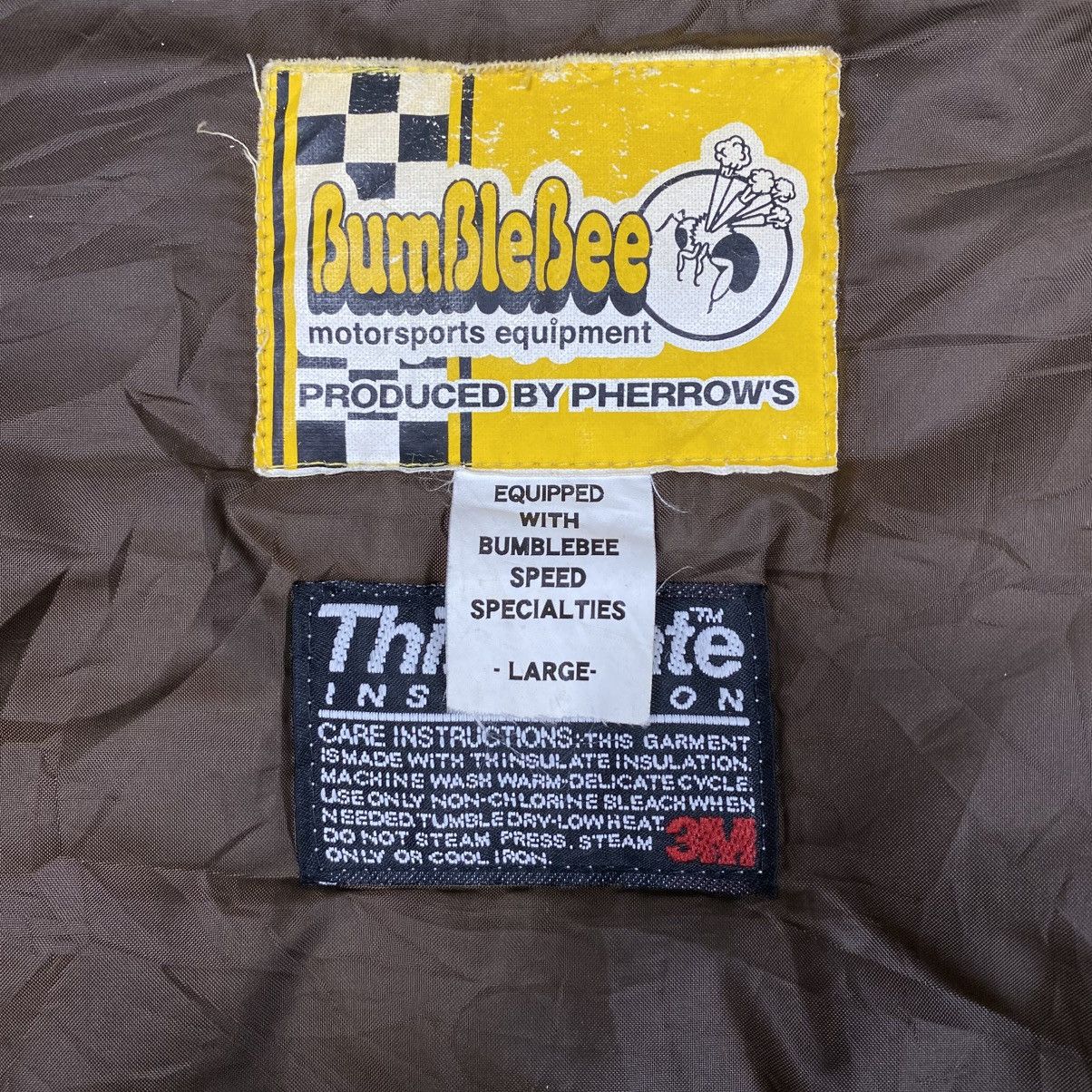 Japanese Brand × Pherrow's × Sports Specialties Pherrows Bumblebee Speed Specialties Down Jacket Size US L / EU 52-54 / 3 - 10 Thumbnail