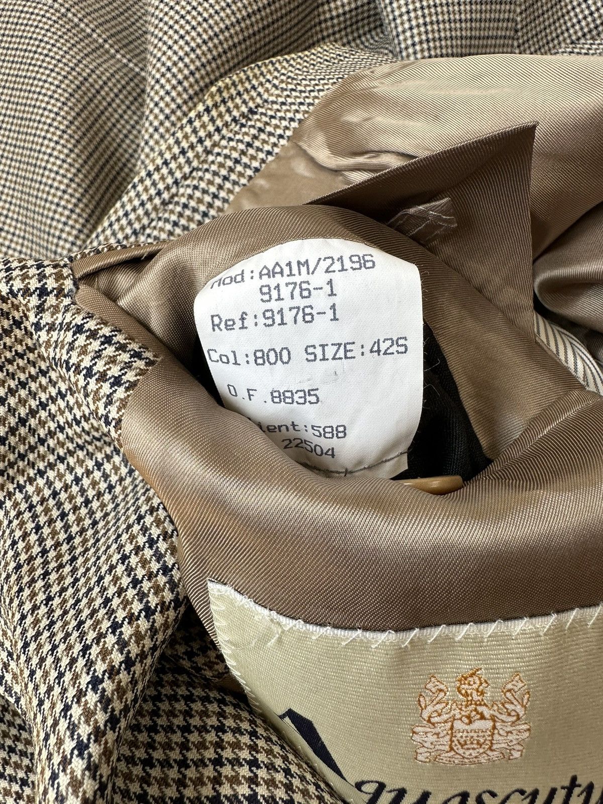 Aquascutum Vintage AQUASCUTUM Classic Check Blazer Jacket size 42S Size 42S - 17 Thumbnail