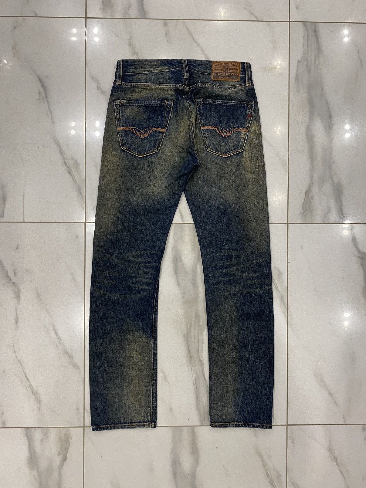 Replay Vintage replay mud wash denim pants Size US 30 / EU 46 - 2 Thumbnail