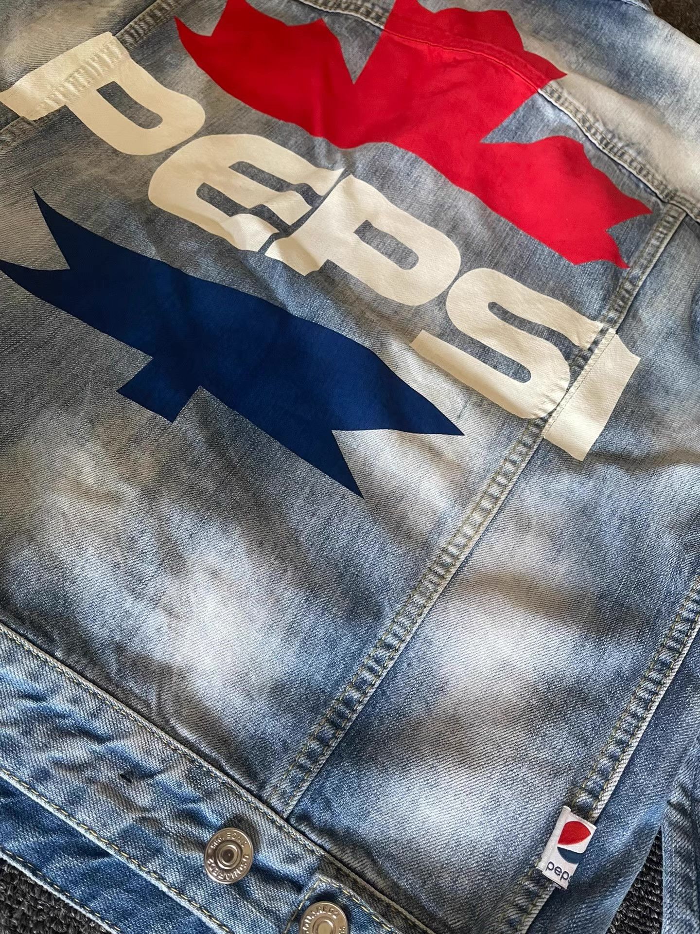 Dsquared2 DSQUARED2 x Pepsi Denim Jacket, Q4 Size US M / EU 48-50 / 2 - 5 Thumbnail