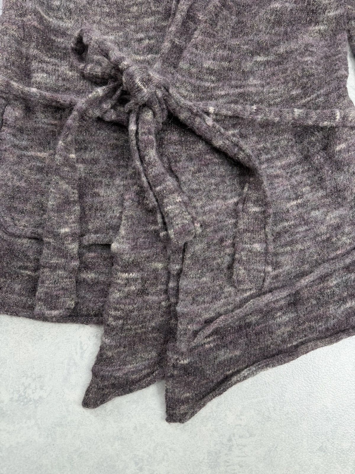 Magaschoni Magaschoni Wool/Mohair Knit Sweater Cardigan Size M Size M / US 6-8 / IT 42-44 - 4 Thumbnail