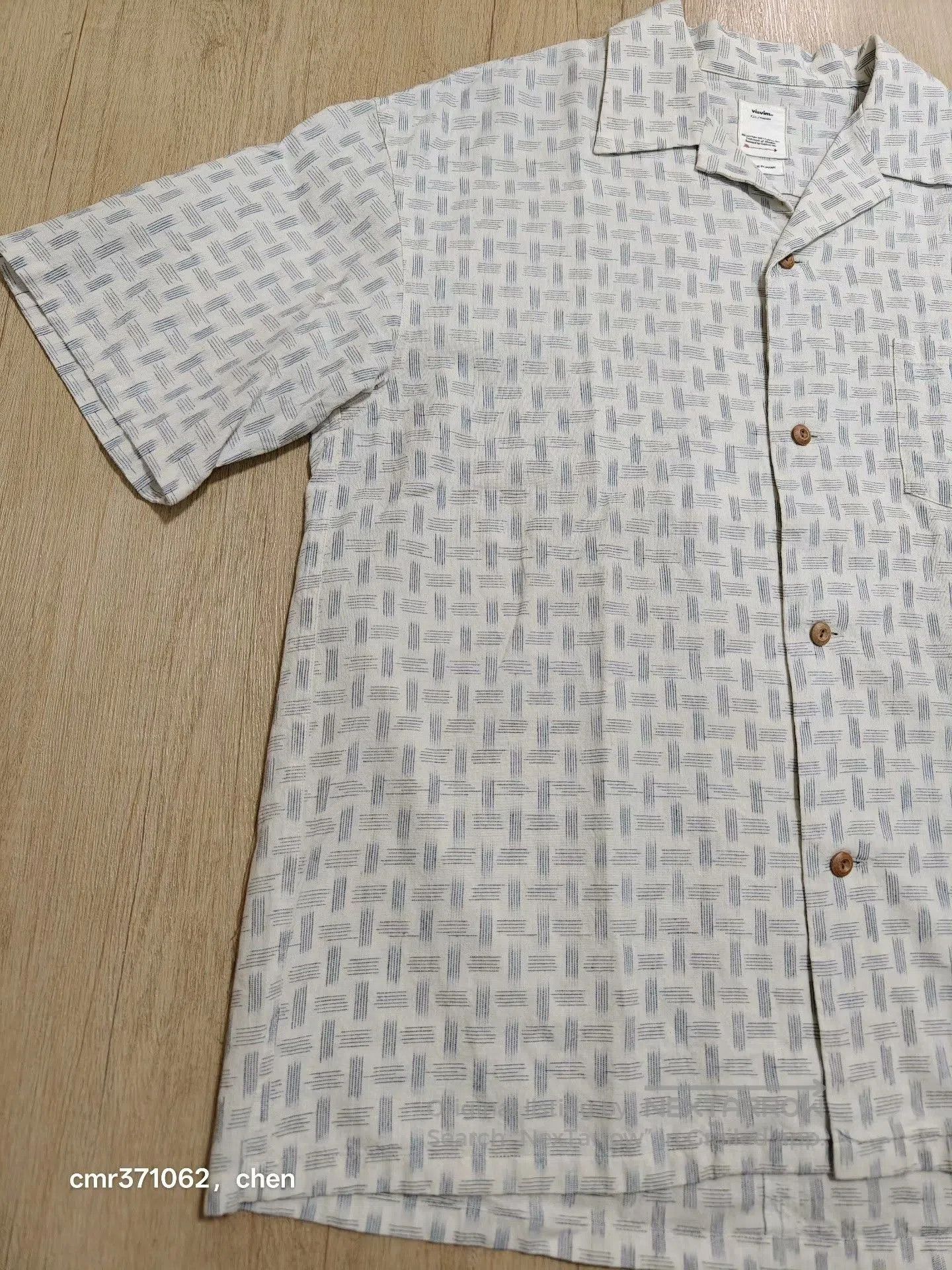Visvim VISVIM 23SS WALLIS SHIRT S/S KASURI. Size US M / EU 48-50 / 2 - 3 Thumbnail