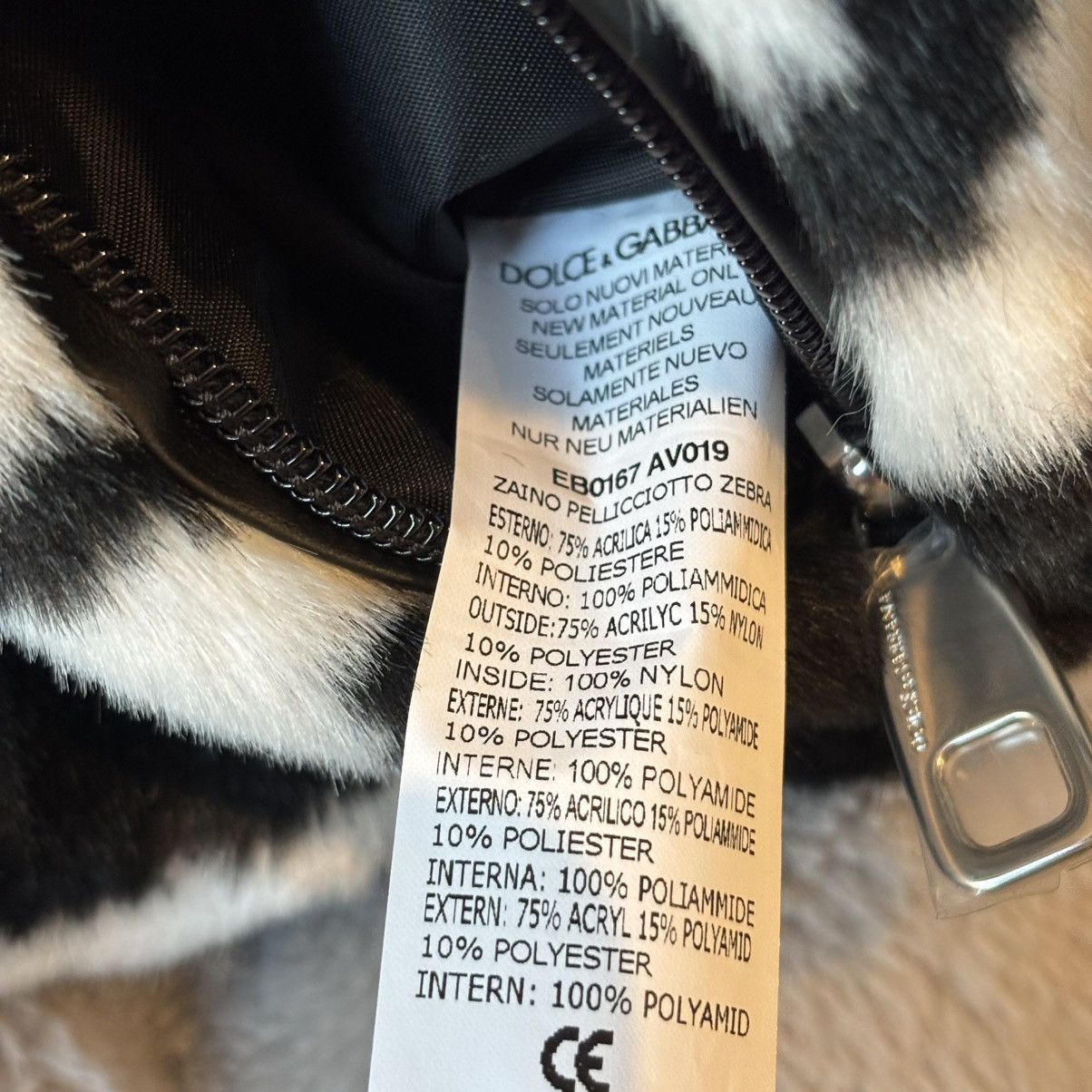 Dolce & Gabbana Dolce & Gabbana aw17 zebra backpack Size ONE SIZE - 7 Thumbnail