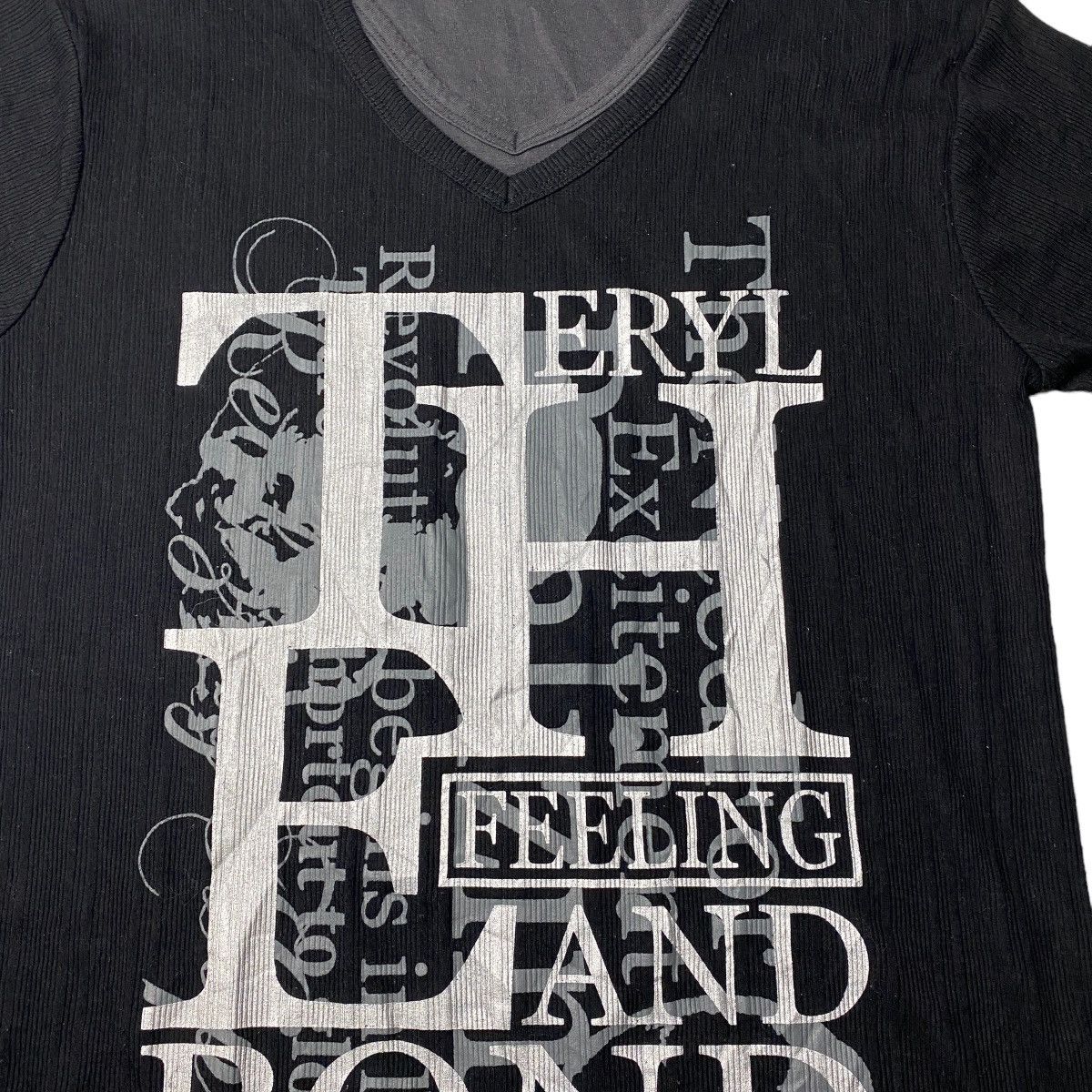 If Six Was Nine 2000's Euroyal Japanese Double Layer Poem Shirt Size US S / EU 44-46 / 1 - 2 Thumbnail