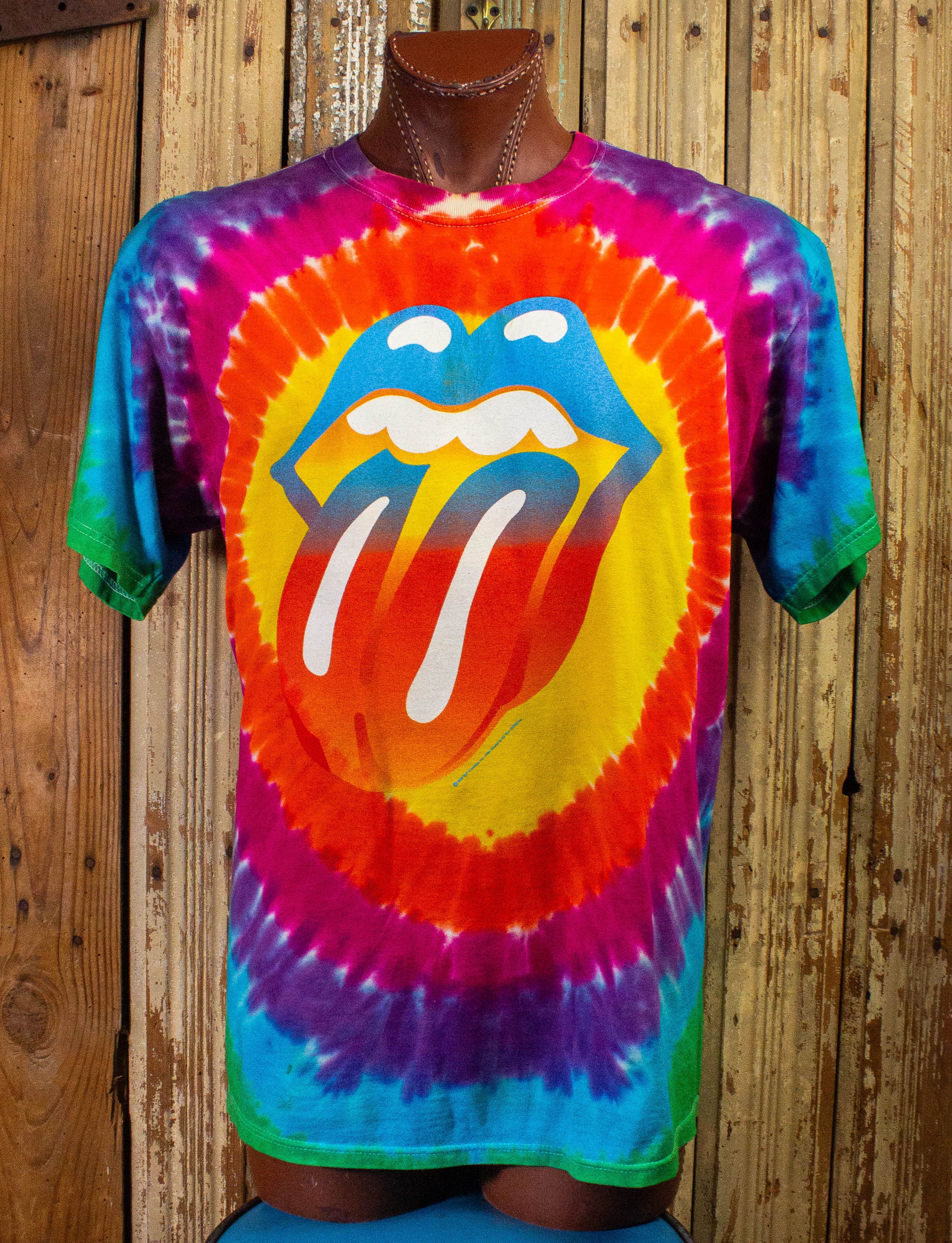 Vintage Rolling Stones Tie Dye Concert T Shirt 2002/03