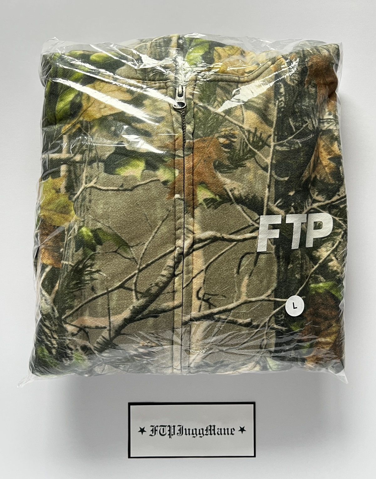 Fuck The Population 3XL FTP TREE CAMO ZIP UP LOGO HOODIE | Grailed