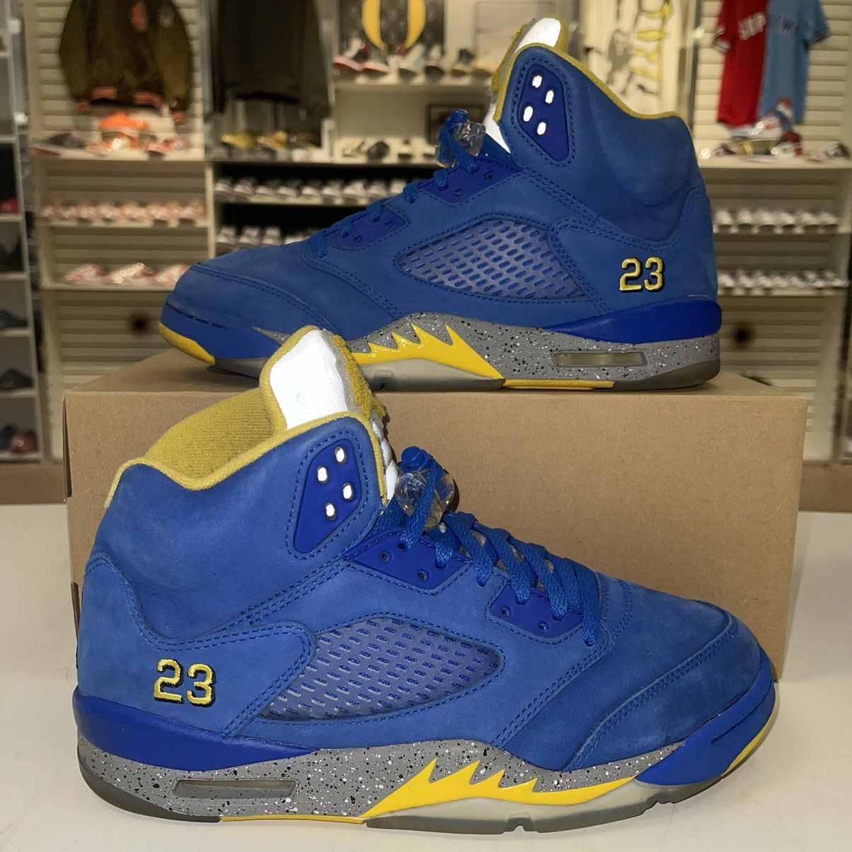 Jordan Brand Air Jordan 5 Retro ‘laney’ Lightly Worn Without Box Grailed