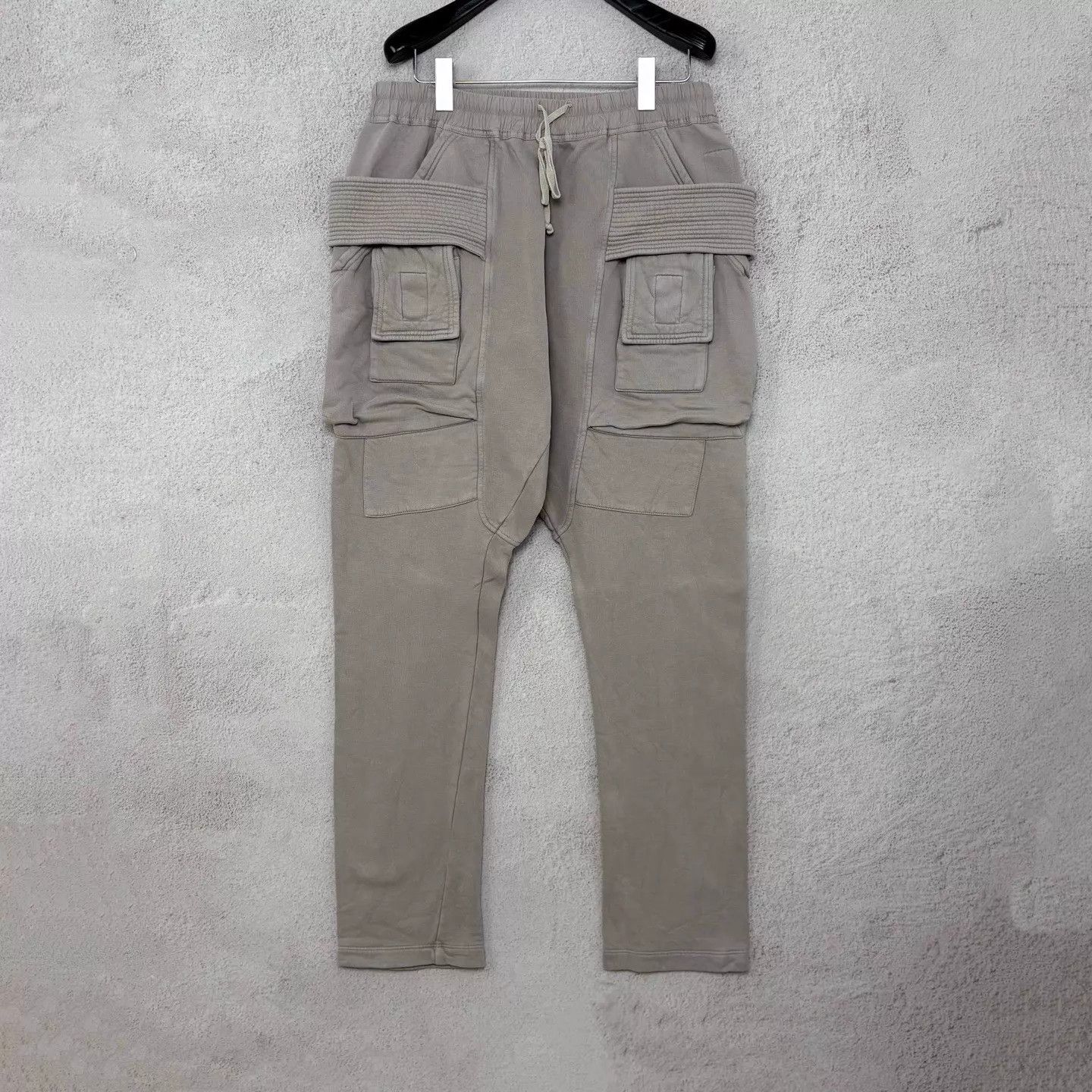 Rick Owens RO DRKSHDW multi-pocket double ring drawstring cargo pants M Size US 32 / EU 48 - 1 Thumbnail