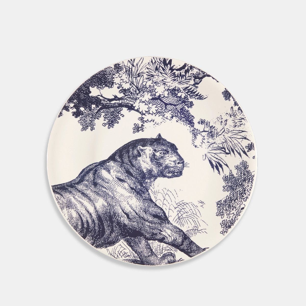 Dior o1bcso1str0226 Size:OS/Set Of Six Dessert Plates in Blue Size ONE SIZE - 5 Thumbnail