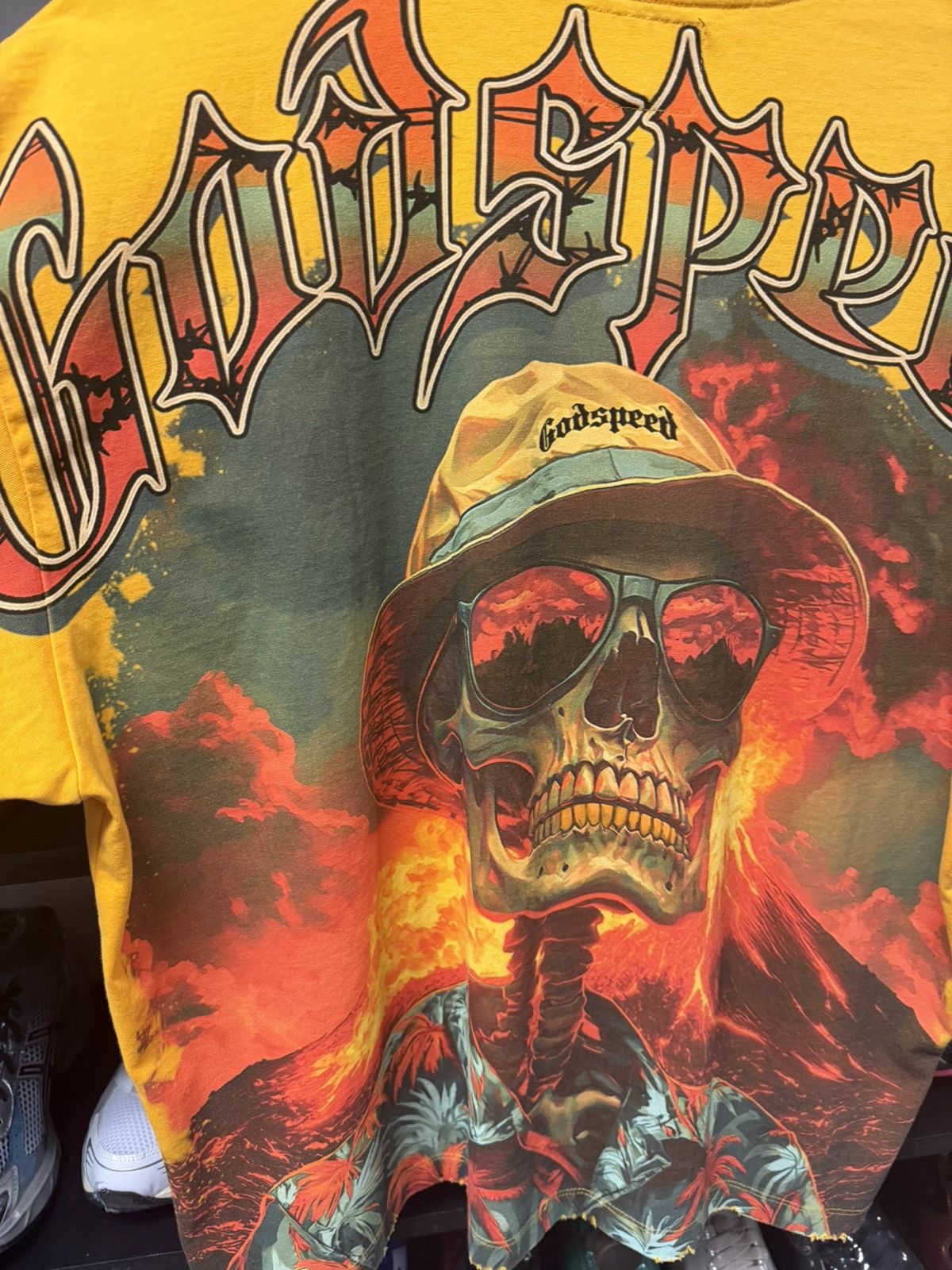 Godspeed Godspeed natural disaster new large Size US L / EU 52-54 / 3 - 2 Thumbnail
