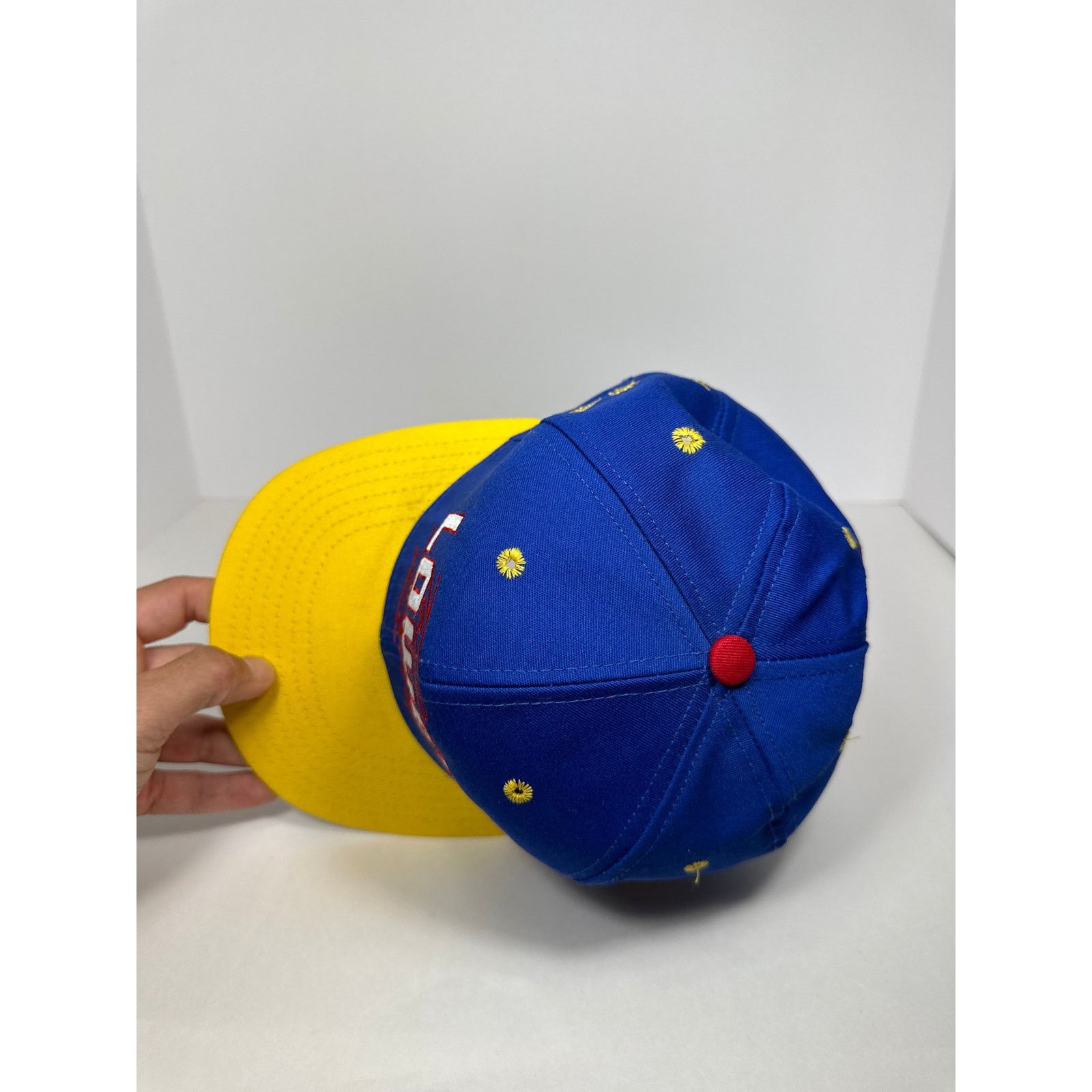 NASCAR × Vintage Vintage Team Lowe’s Racing NASCAR 1990s Snapback Hat Size ONE SIZE - 4 Thumbnail