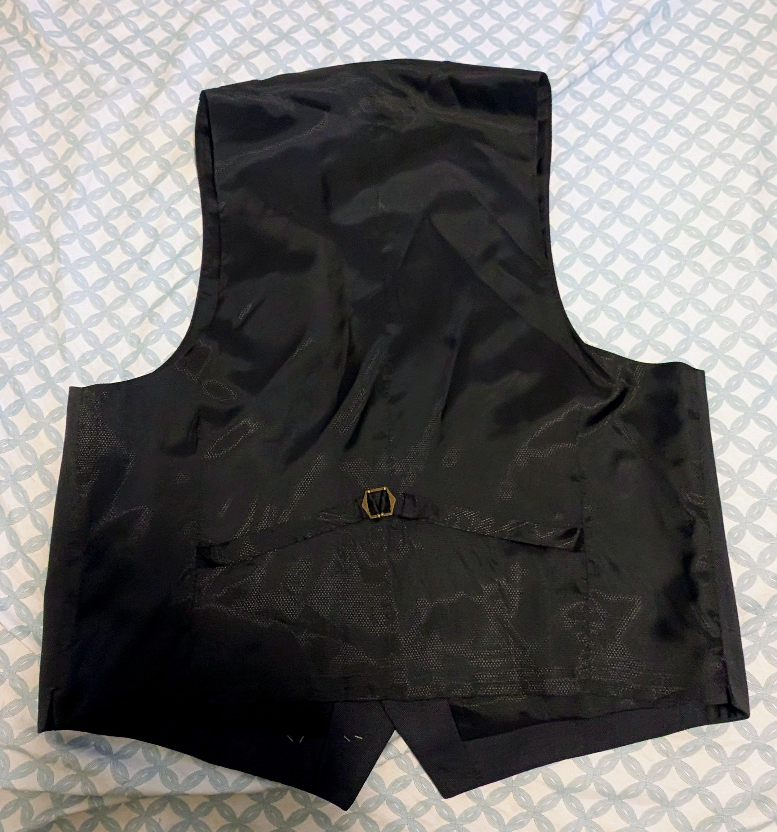 Michael Kors New Michael Kors 3 Piece 100% Wool Suit Charcoal Size 46L Size 46L - 12 Thumbnail