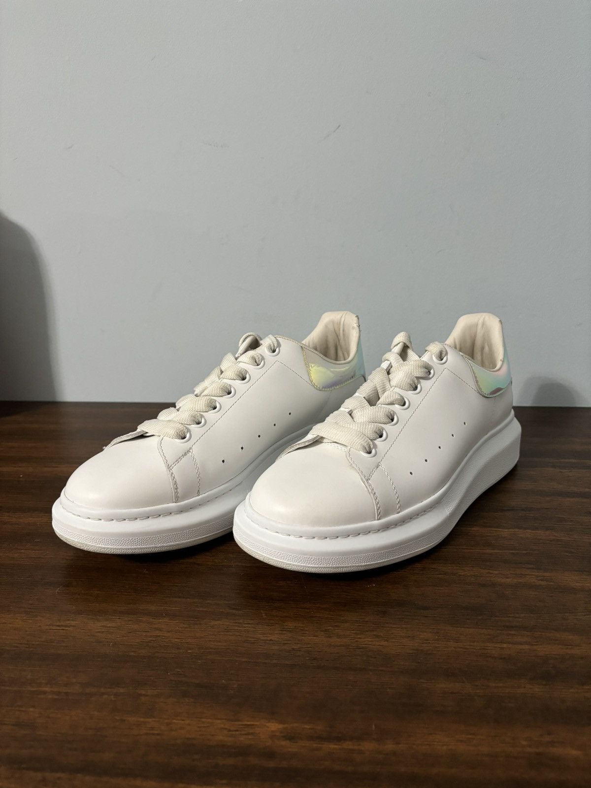 Alexander mcqueen reflective fashion white