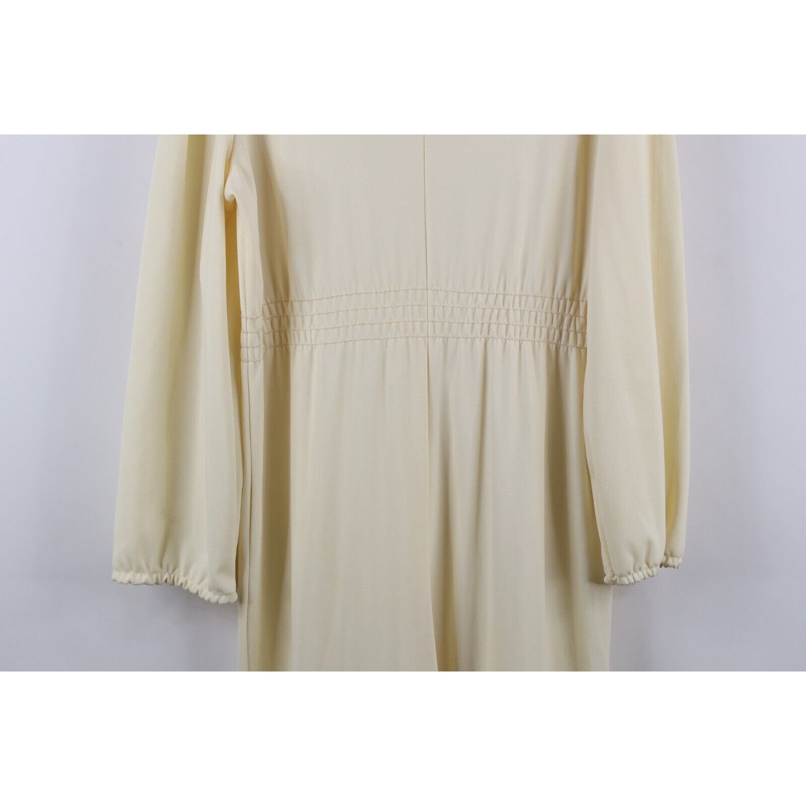 Vintage Vintage 60s 70s Streetwear Knit Bell Bottoms Romper Suit Size 38" / US 16 / IT 52 - 15 Thumbnail