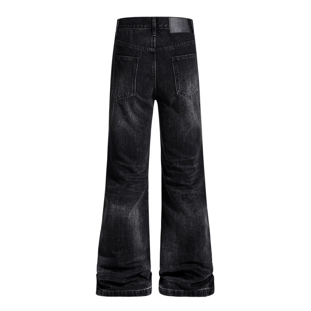 Vintage Men's distressed hippie washed flared jeans Size US 34 / EU 50 - 2 Thumbnail