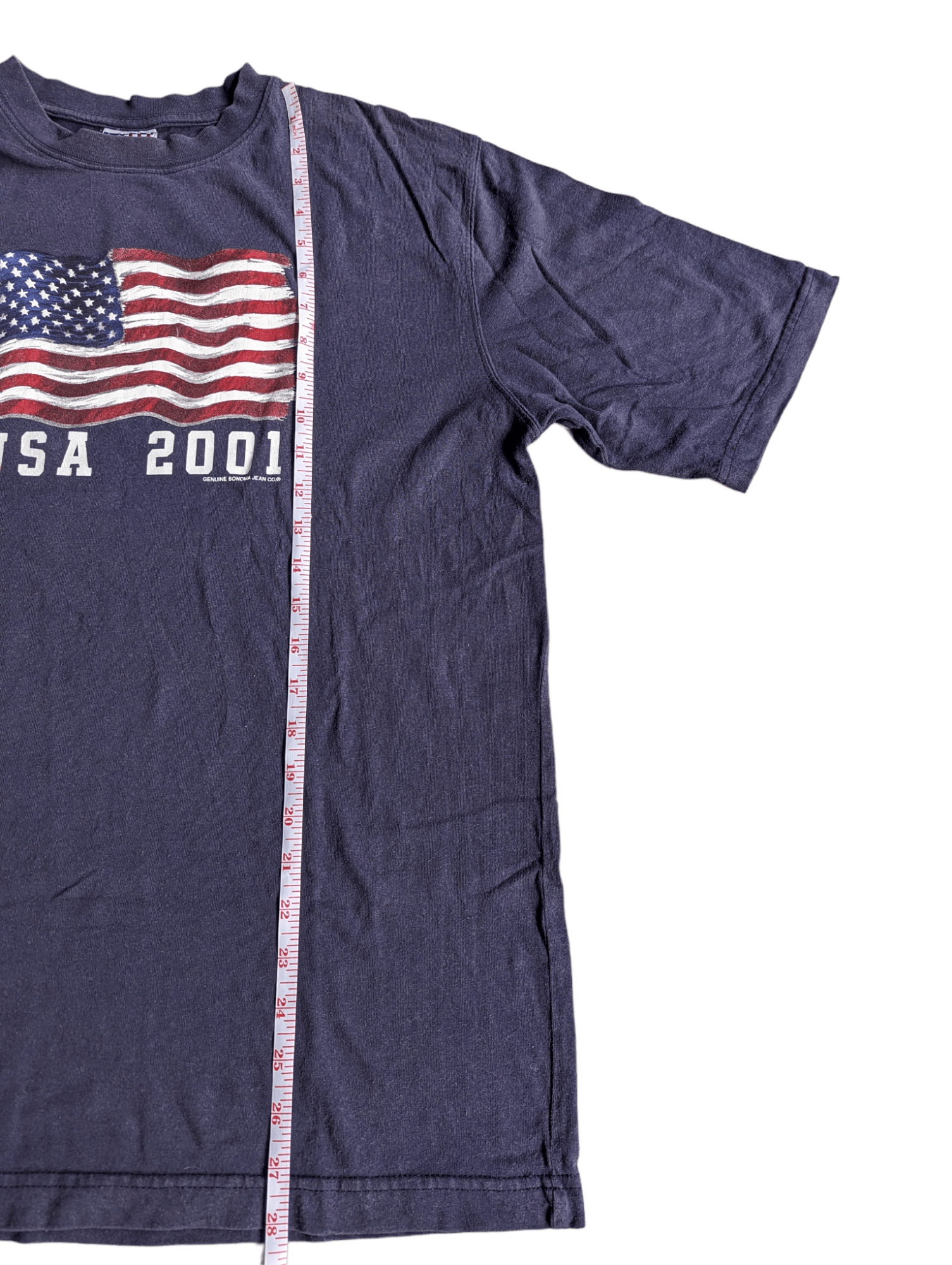 Sonoma × Vintage VINTAGE Y2K SONOMA USA AMERICA FLAG SHIRT Size US M / EU 48-50 / 2 - 8 Thumbnail