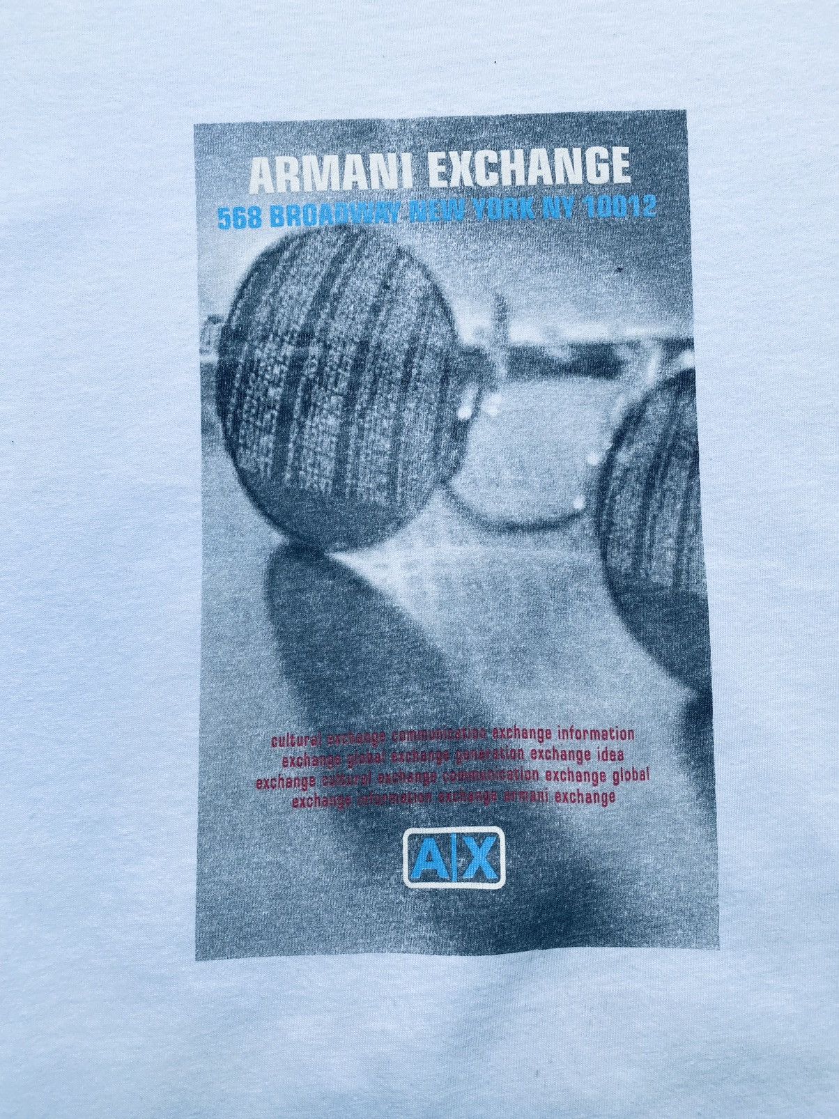 Armani Exchange Vintage 90s Armani Exchange Photo Tees Size US XL / EU 56 / 4 - 3 Thumbnail