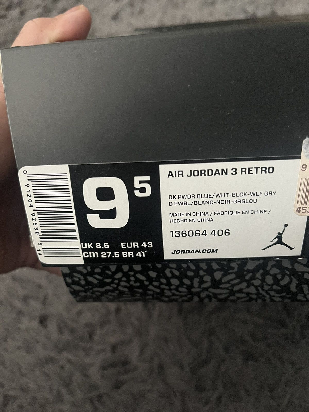 Jordan Brand Power Blue Jordan 3s Size 9.5 2014 Size US 9.5 / EU 42-43 - 8 Thumbnail