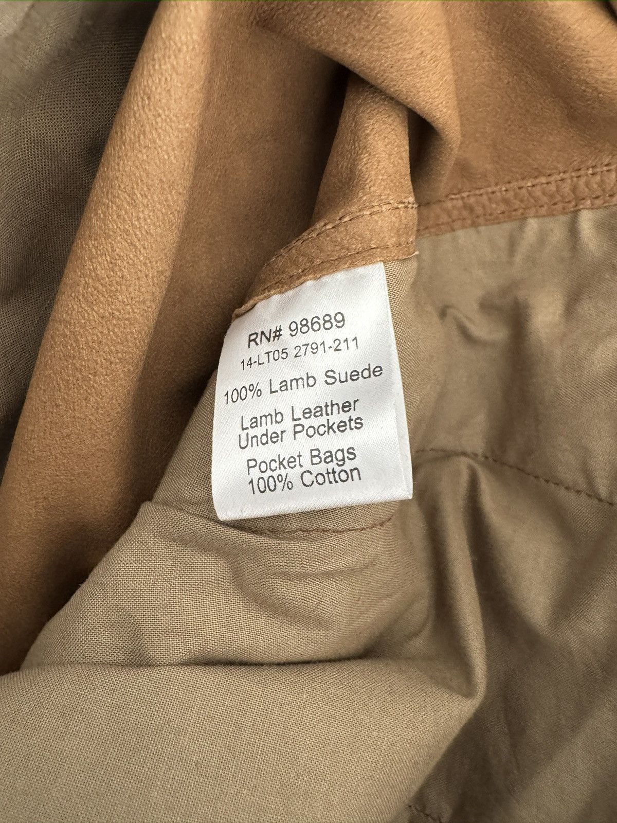 Todd Snyder $1600 Tan Lamb Suede Cargo Shorts Size US 36 / EU 52 - 7 Thumbnail